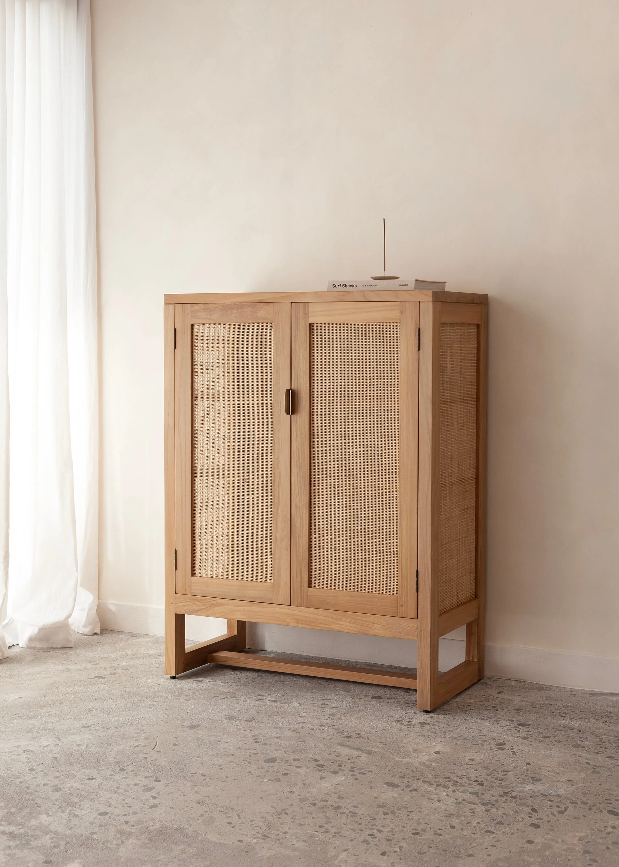 Alba Teak Cabinet / Natural - Image 12