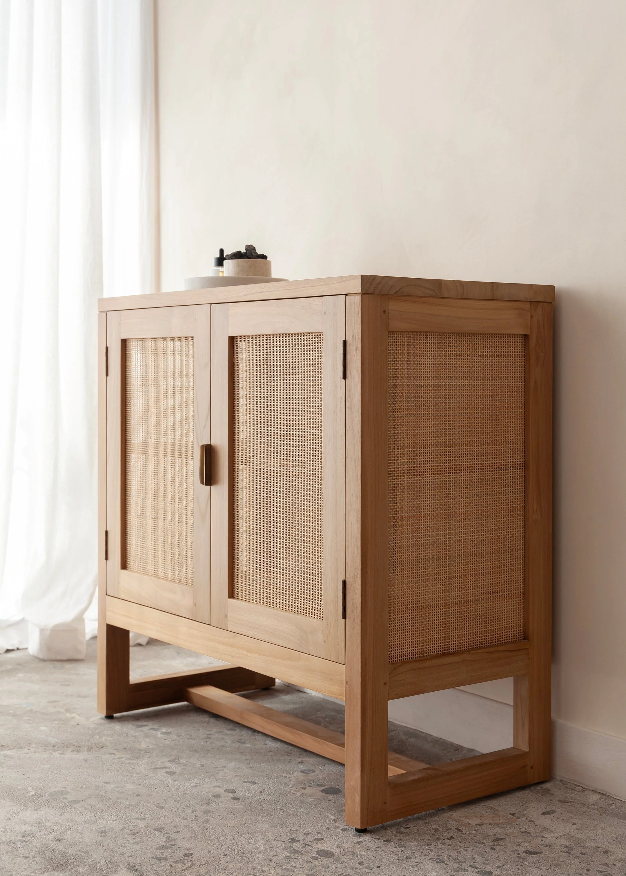 Alba Teak Cabinet / Natural - Image 6