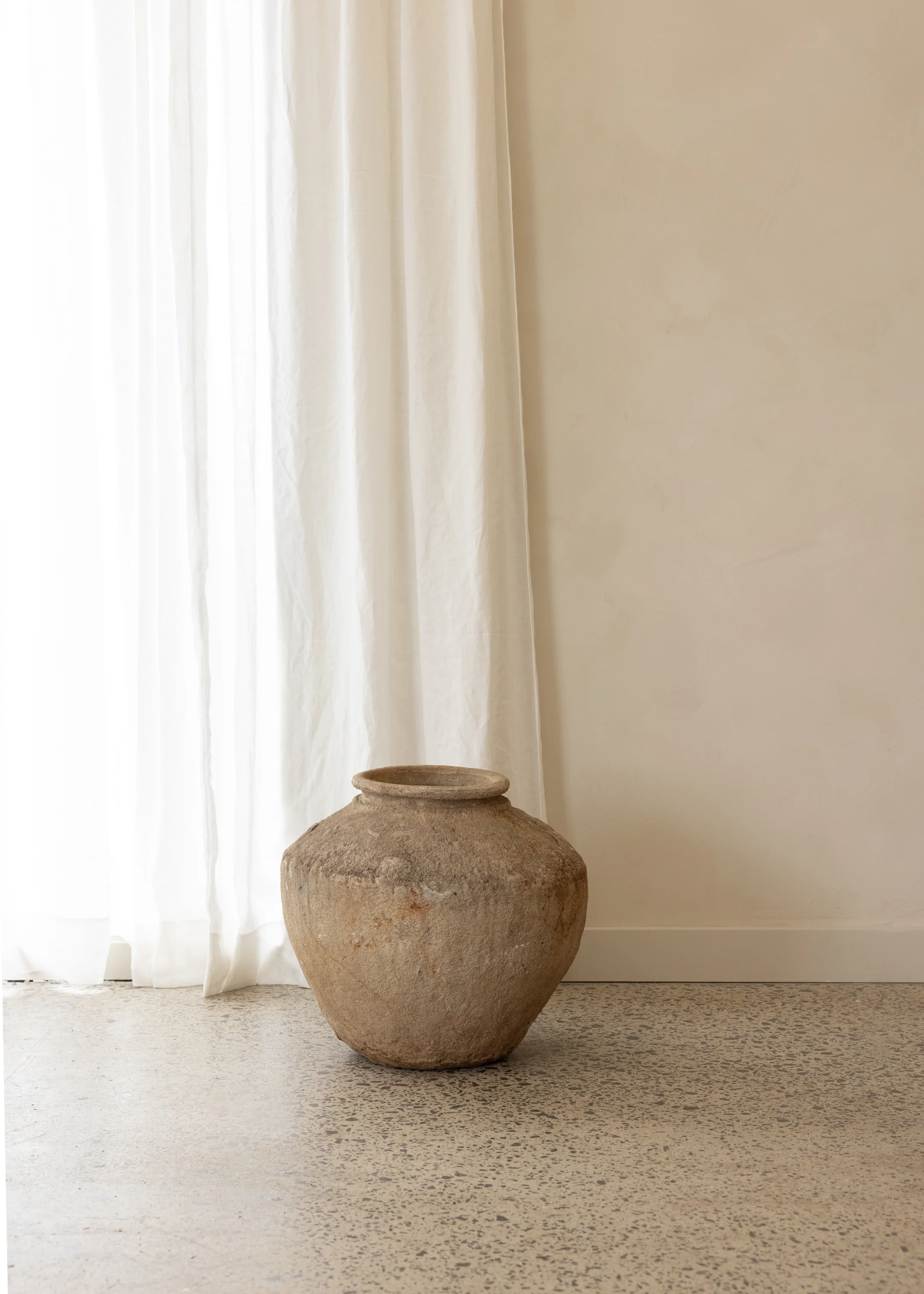 Antique Terracotta Water Pot - Image 3
