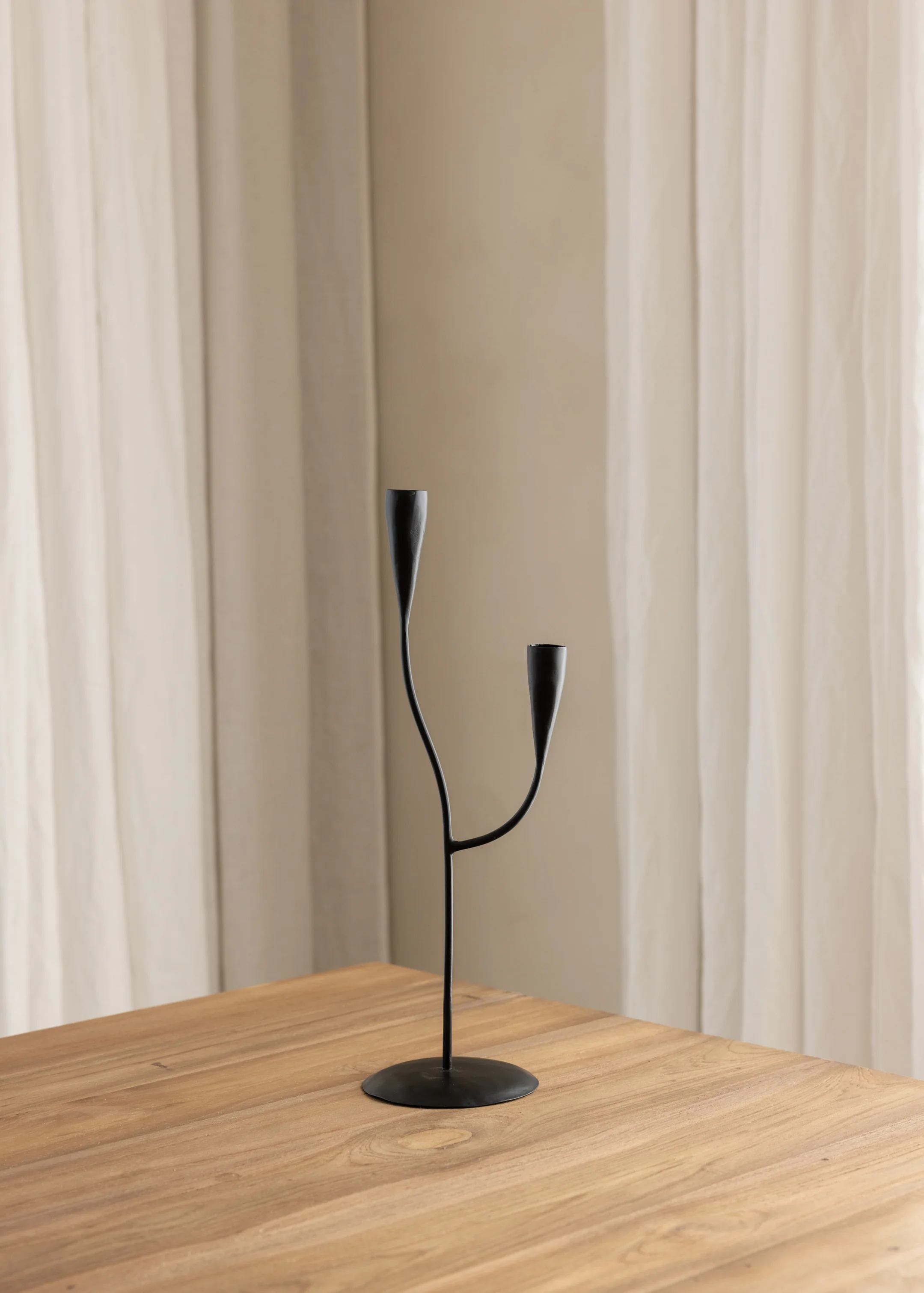 Calla Candle Holder / Black - Image 3