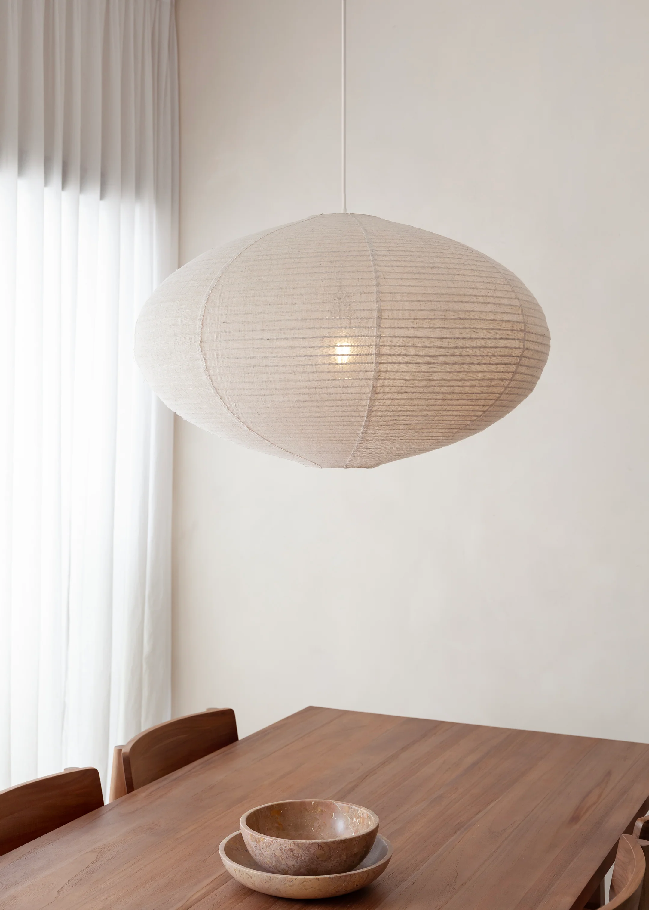 Celia Linen Lantern / Natural - Image 11