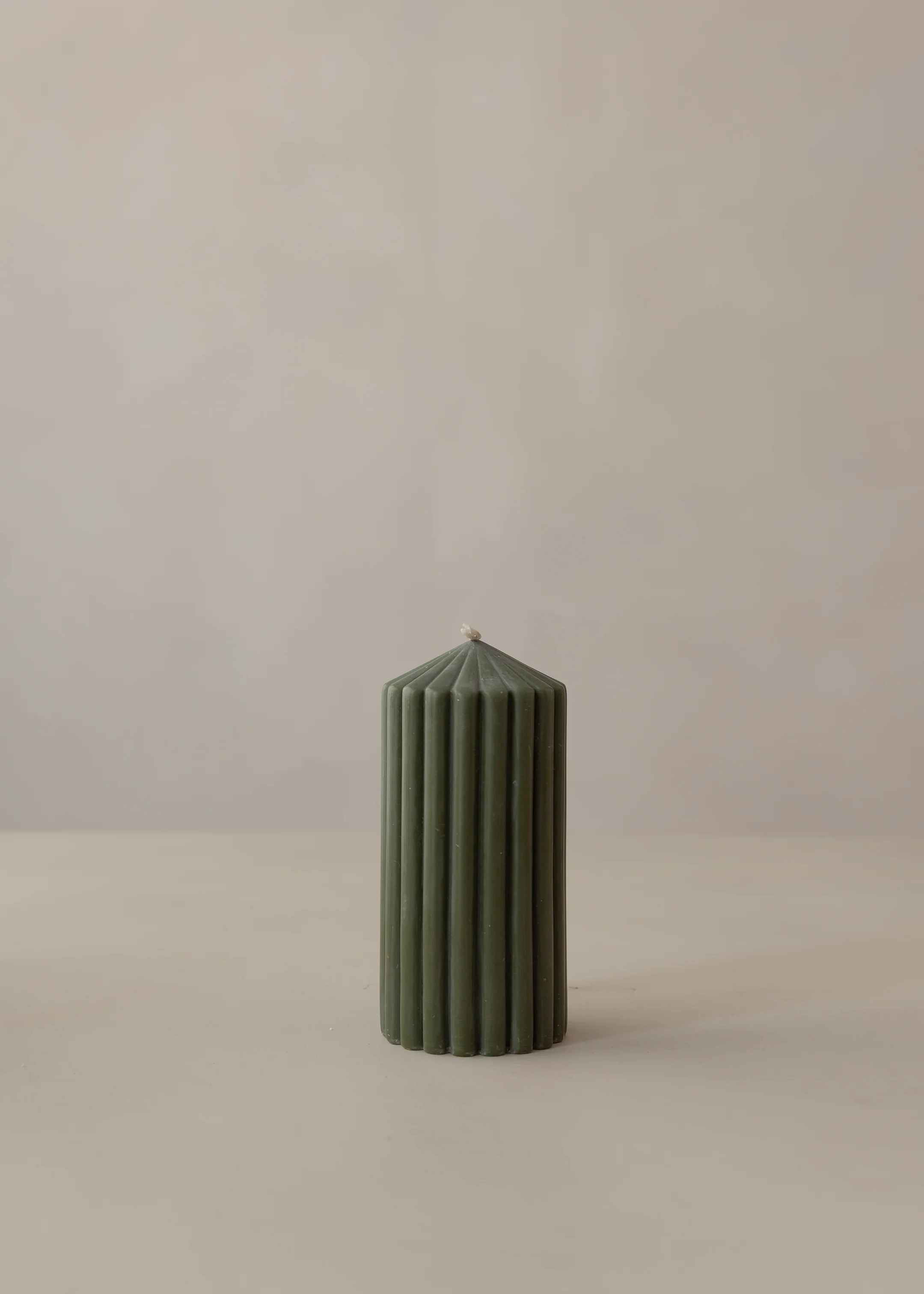 Cirque Pillar Candle / Olive - Image 3