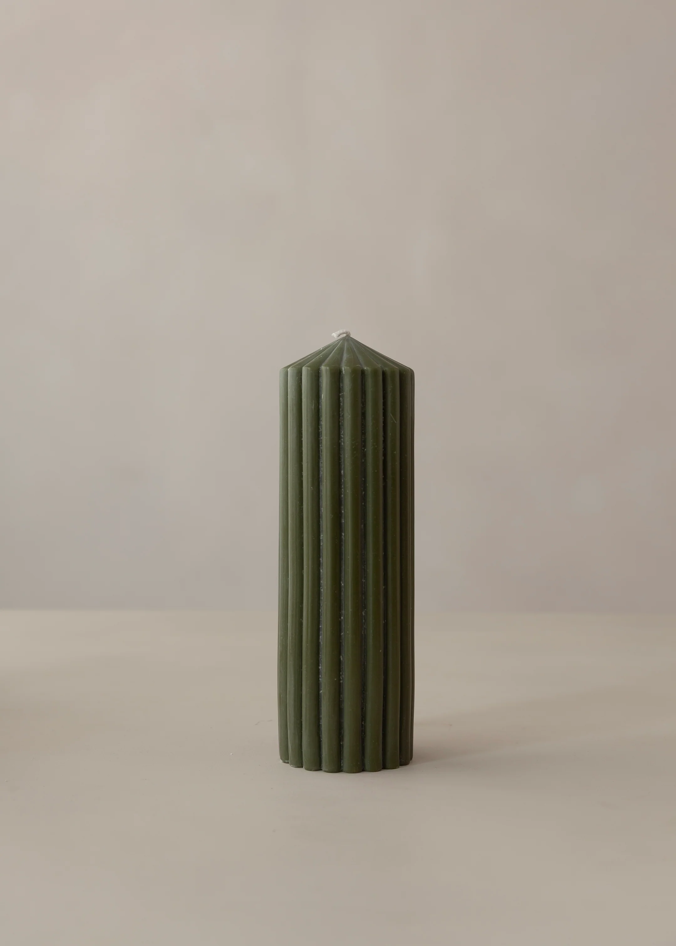 Cirque Pillar Candle / Olive - Image 4