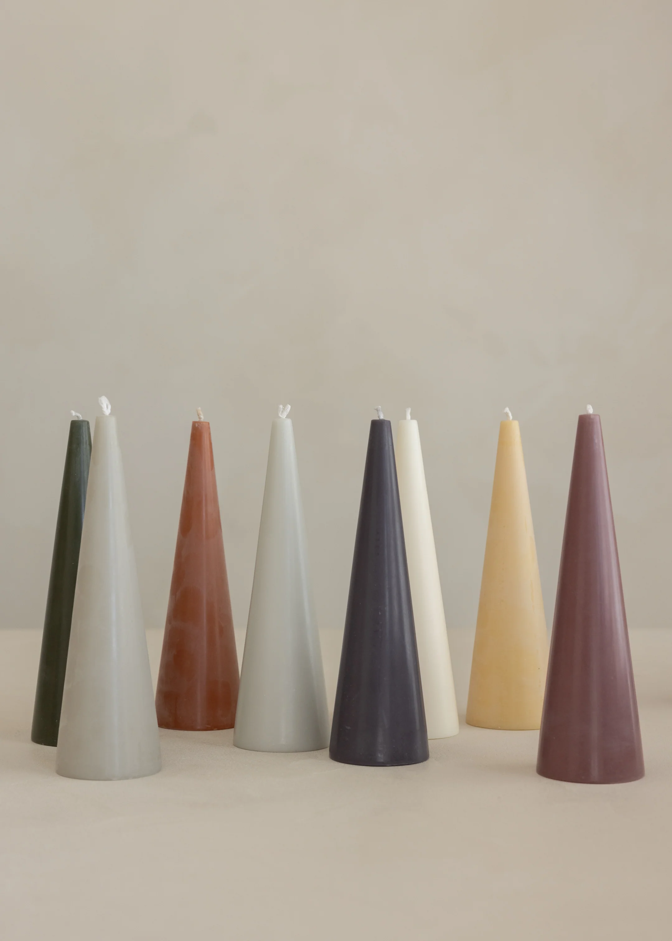 Cone Candle / Olive - Image 2