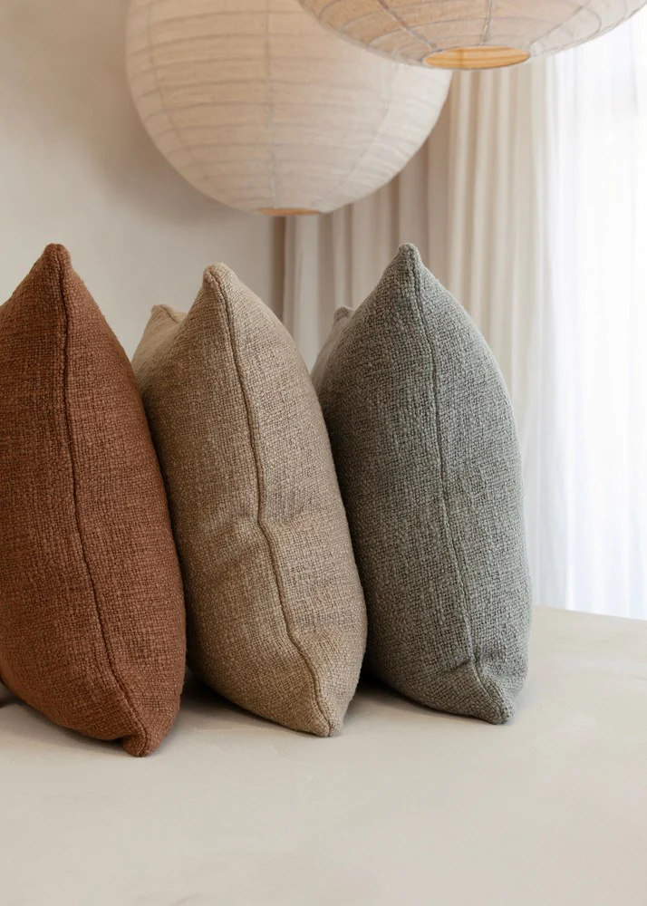 Cyprian Cushion Cover / Cocoa - Image 3