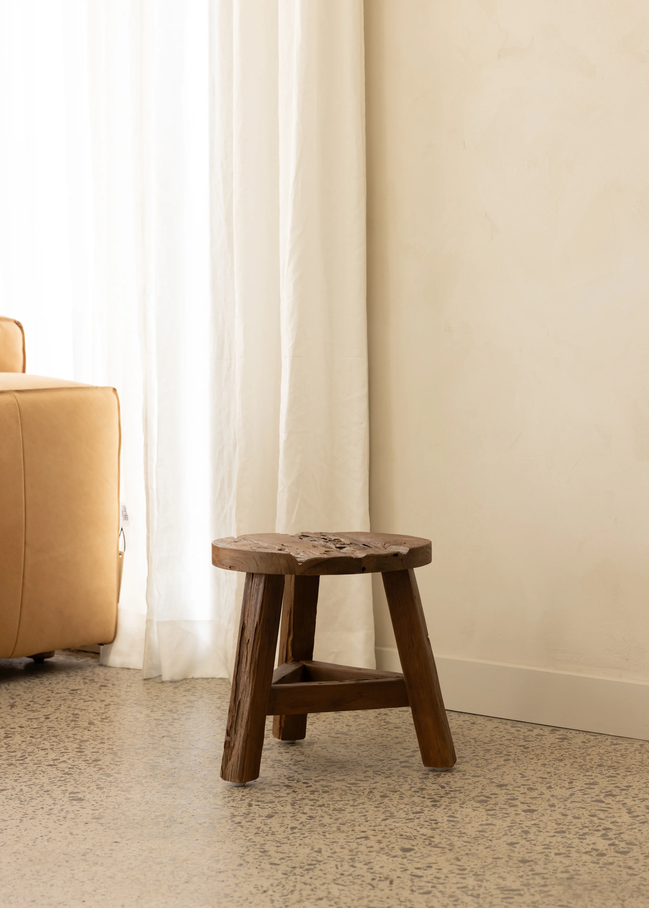Dallas Stool / Dark Teak - Image 6