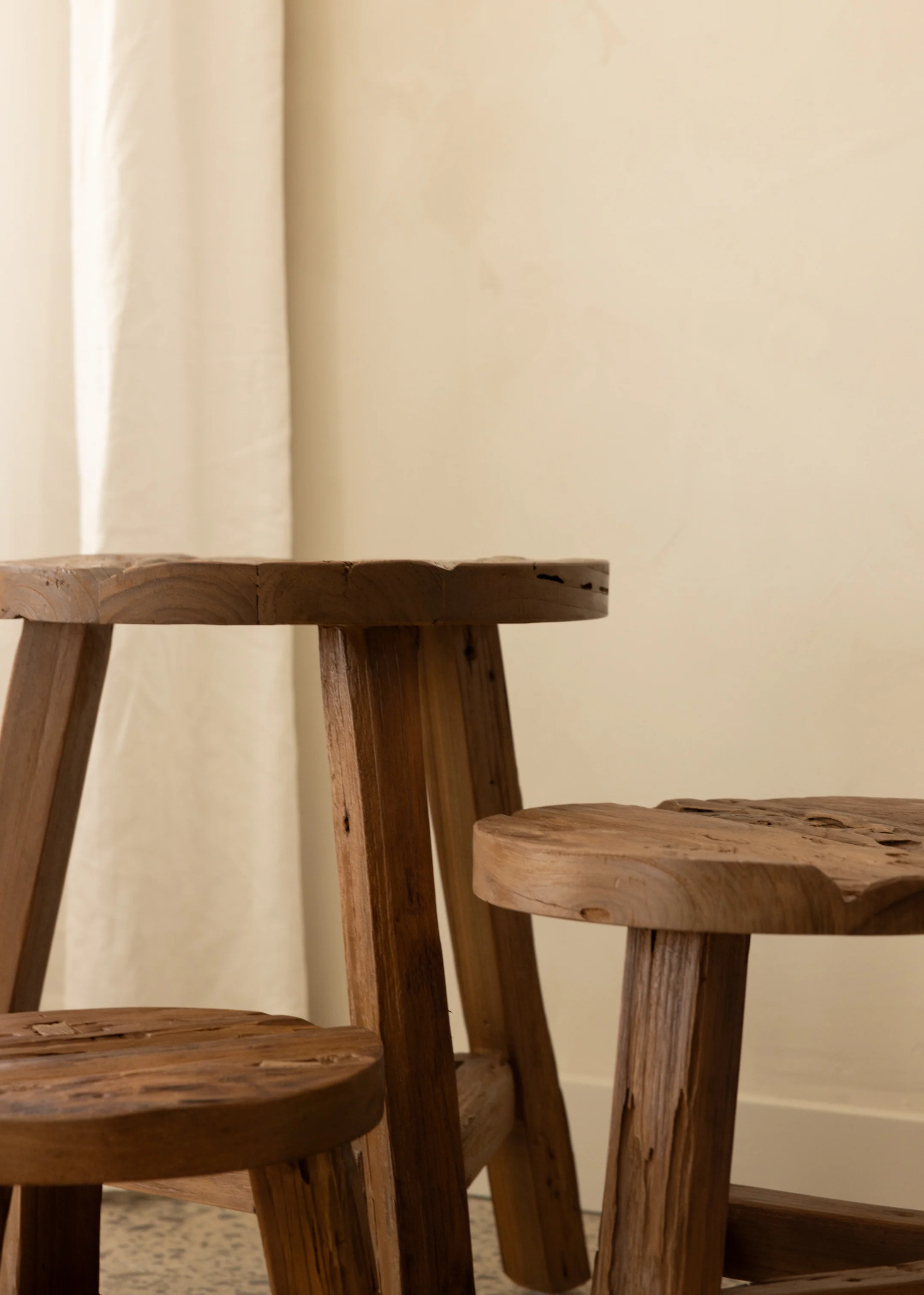 Dallas Stool / Dark Teak - Image 7