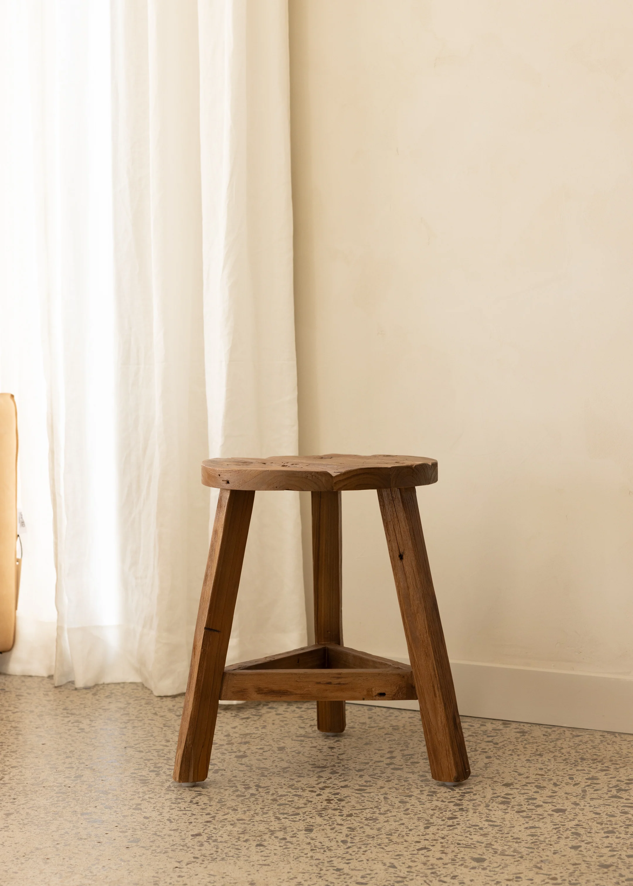 Dallas Stool / Dark Teak - Image 8