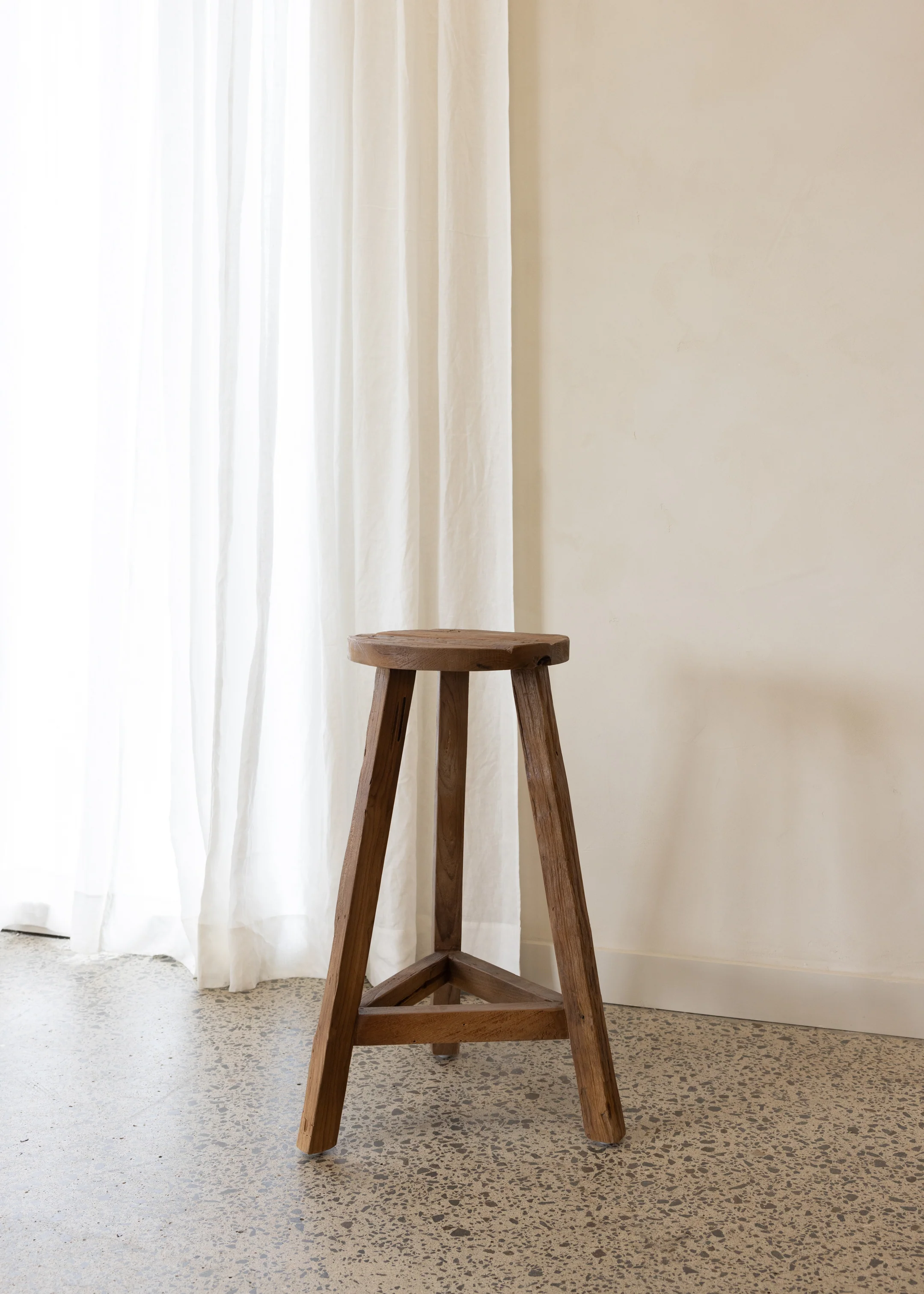 Dallas Stool / Dark Teak - Image 9