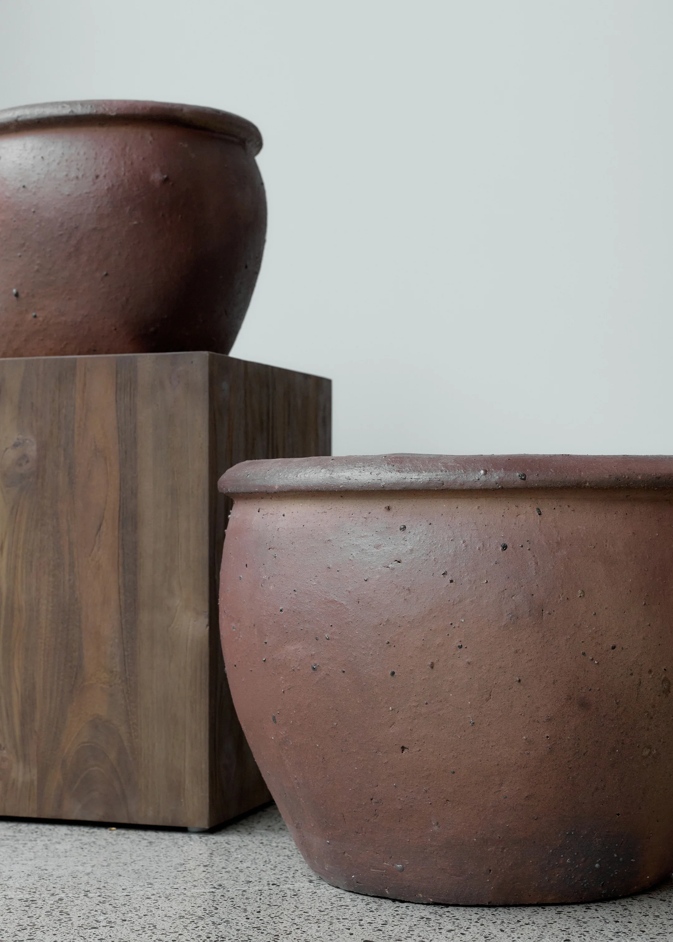 Dara Black Soil Pot / Large - Image 8