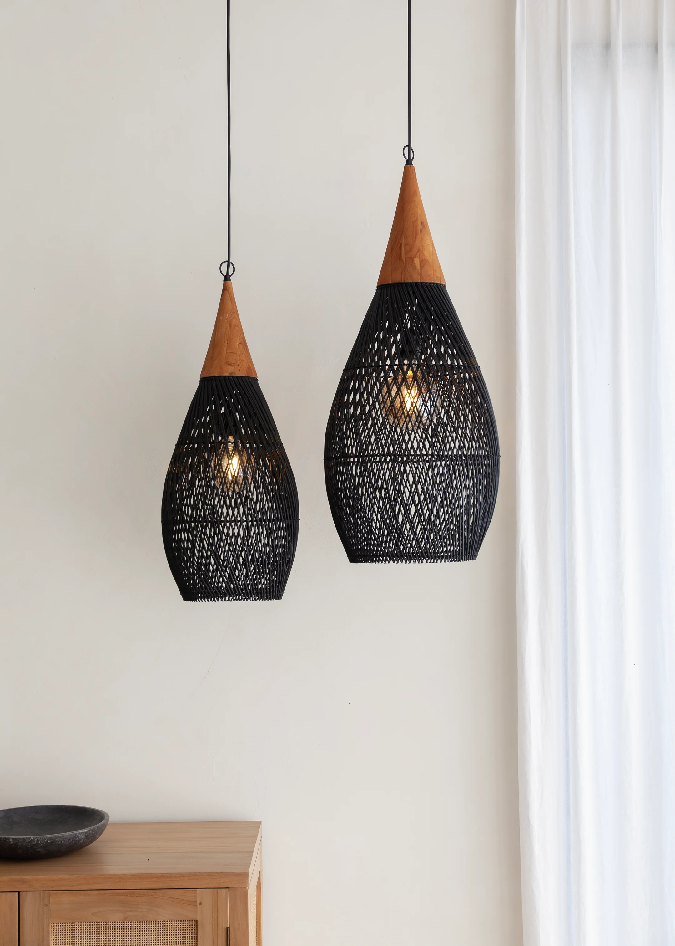 Drop Pendant / Black - Image 3