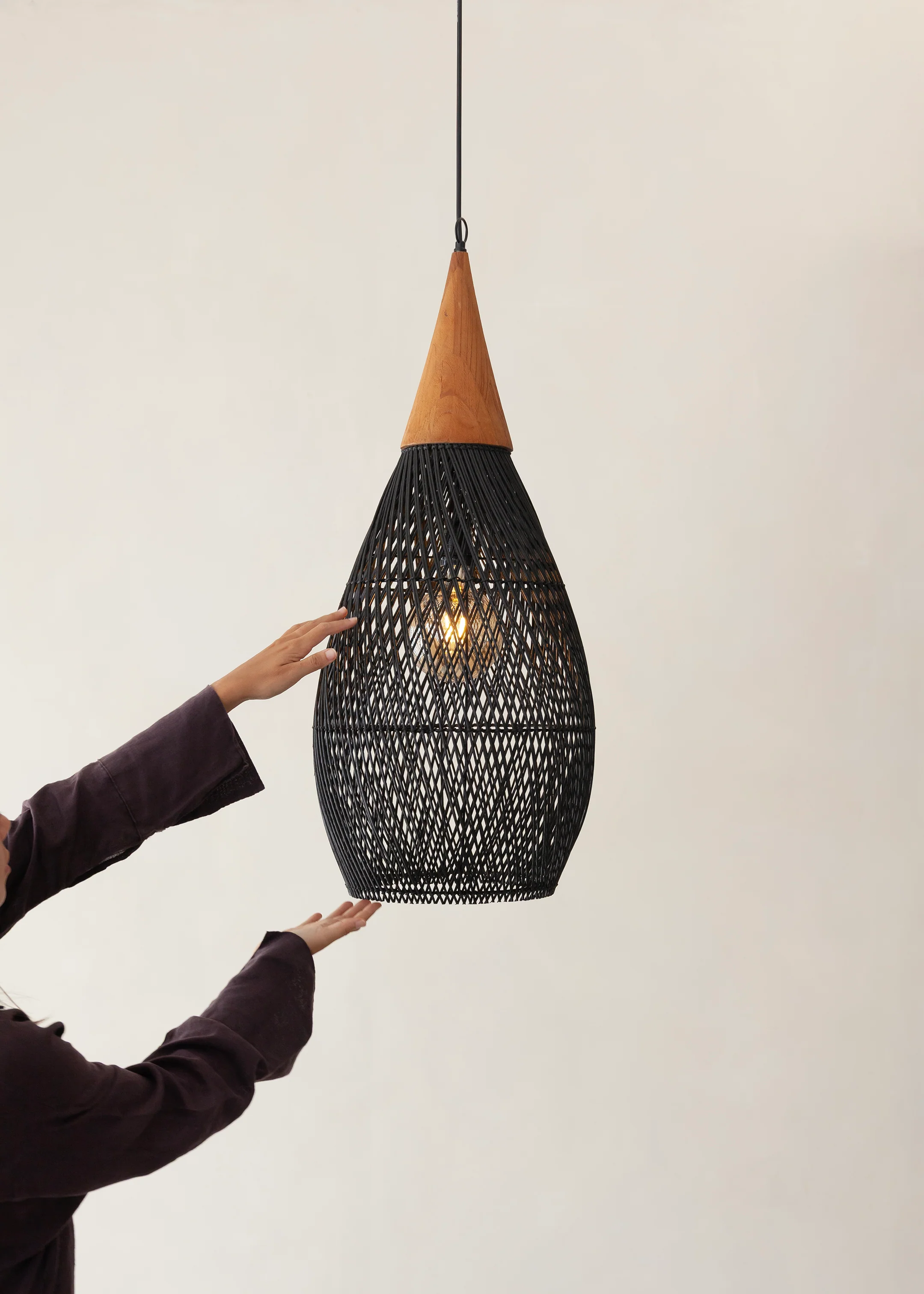 Drop Pendant / Black - Image 8