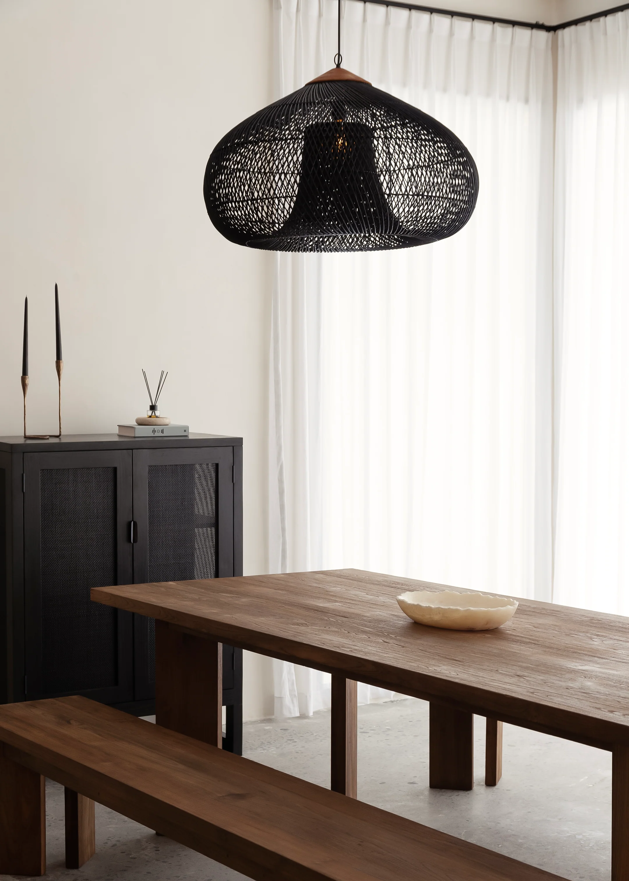 Enzo Pendant / Black