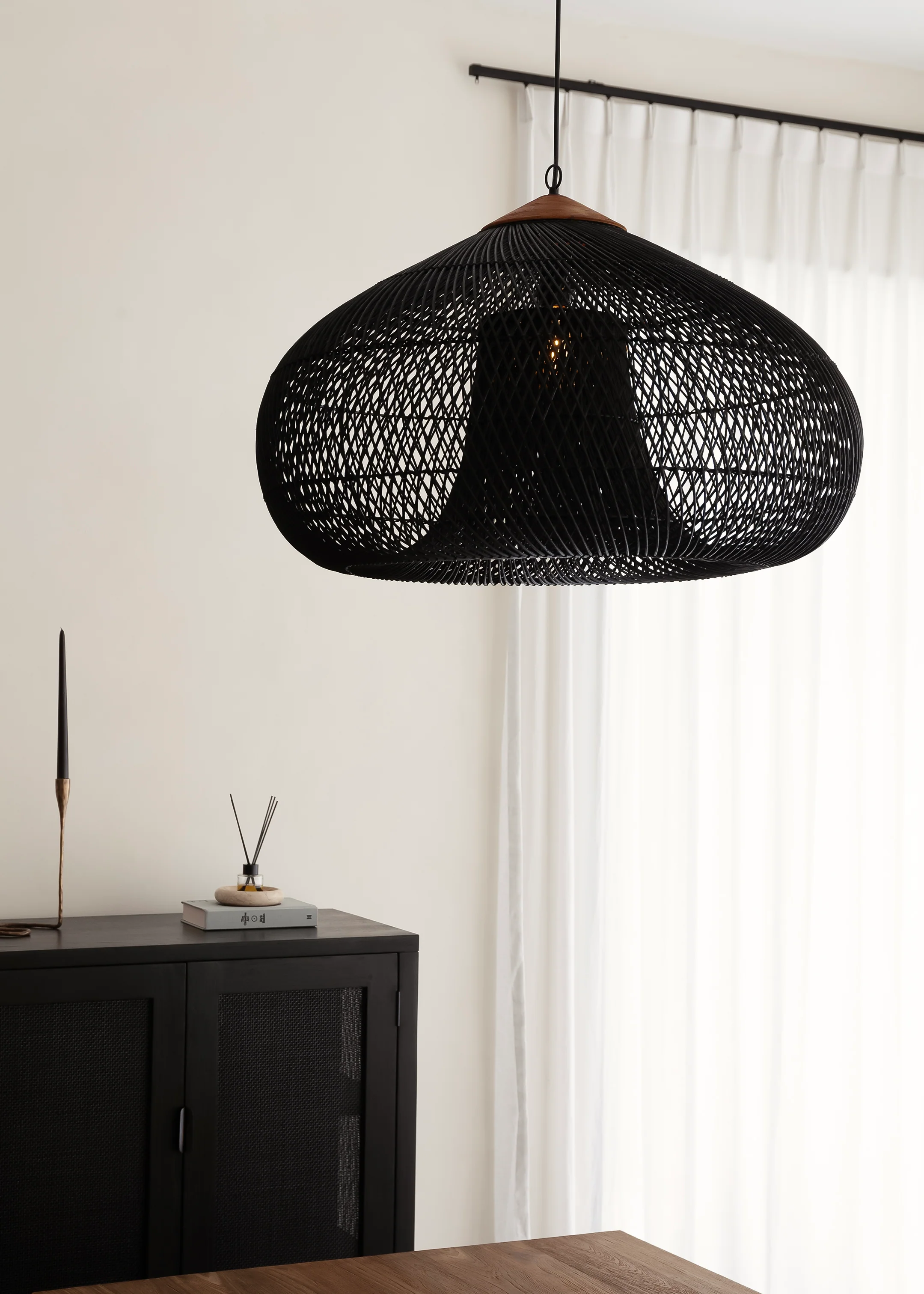 Enzo Pendant / Black - Image 6