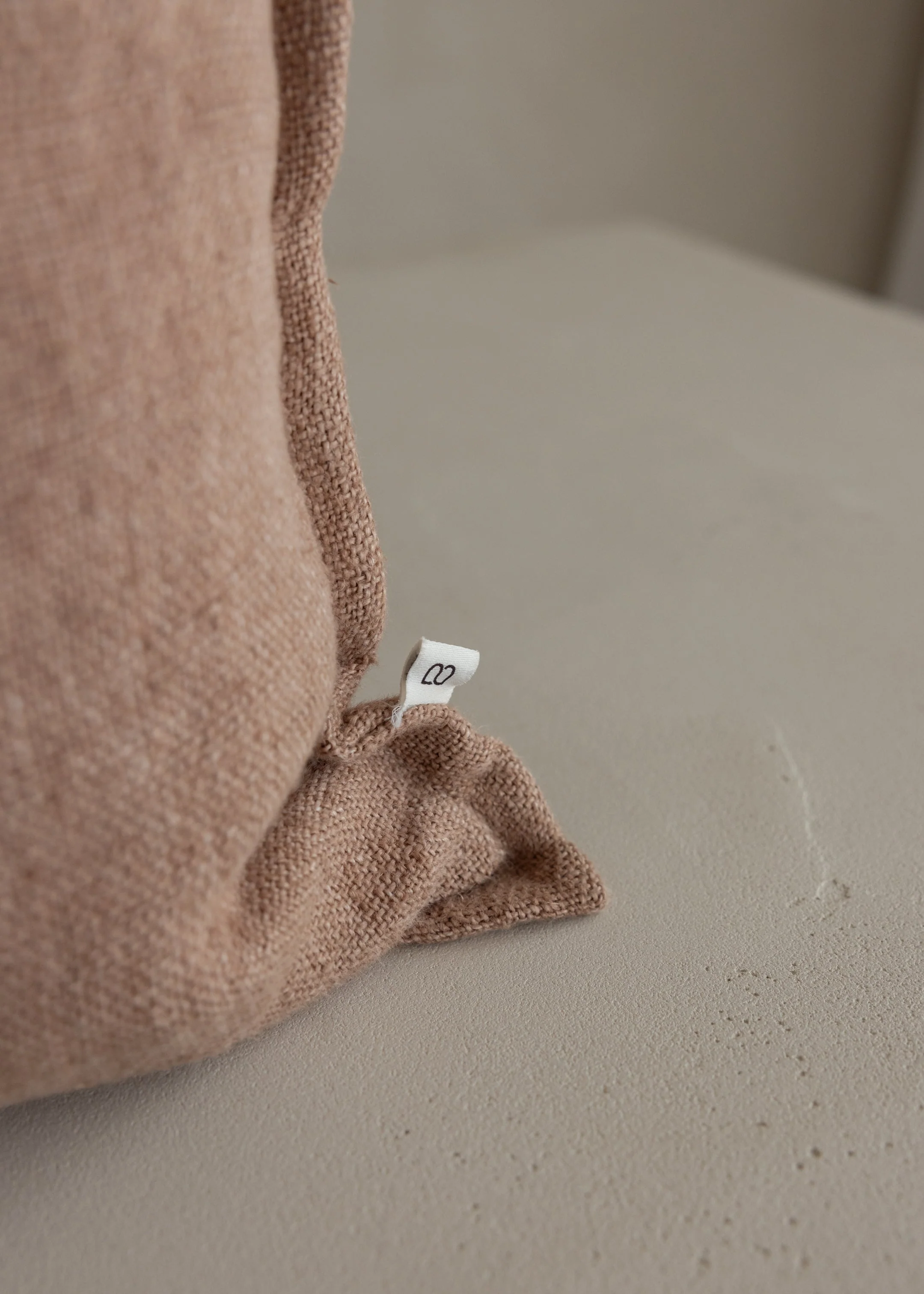 Flaxmill  Cushion Cover / Clay - Image 3