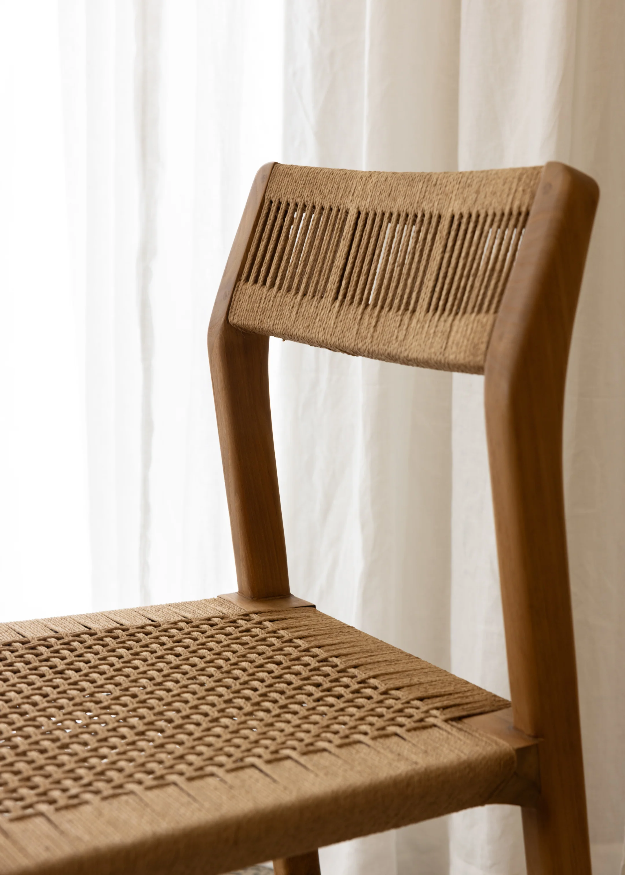 Glide Dining Chair / Natural Loom - Image 9