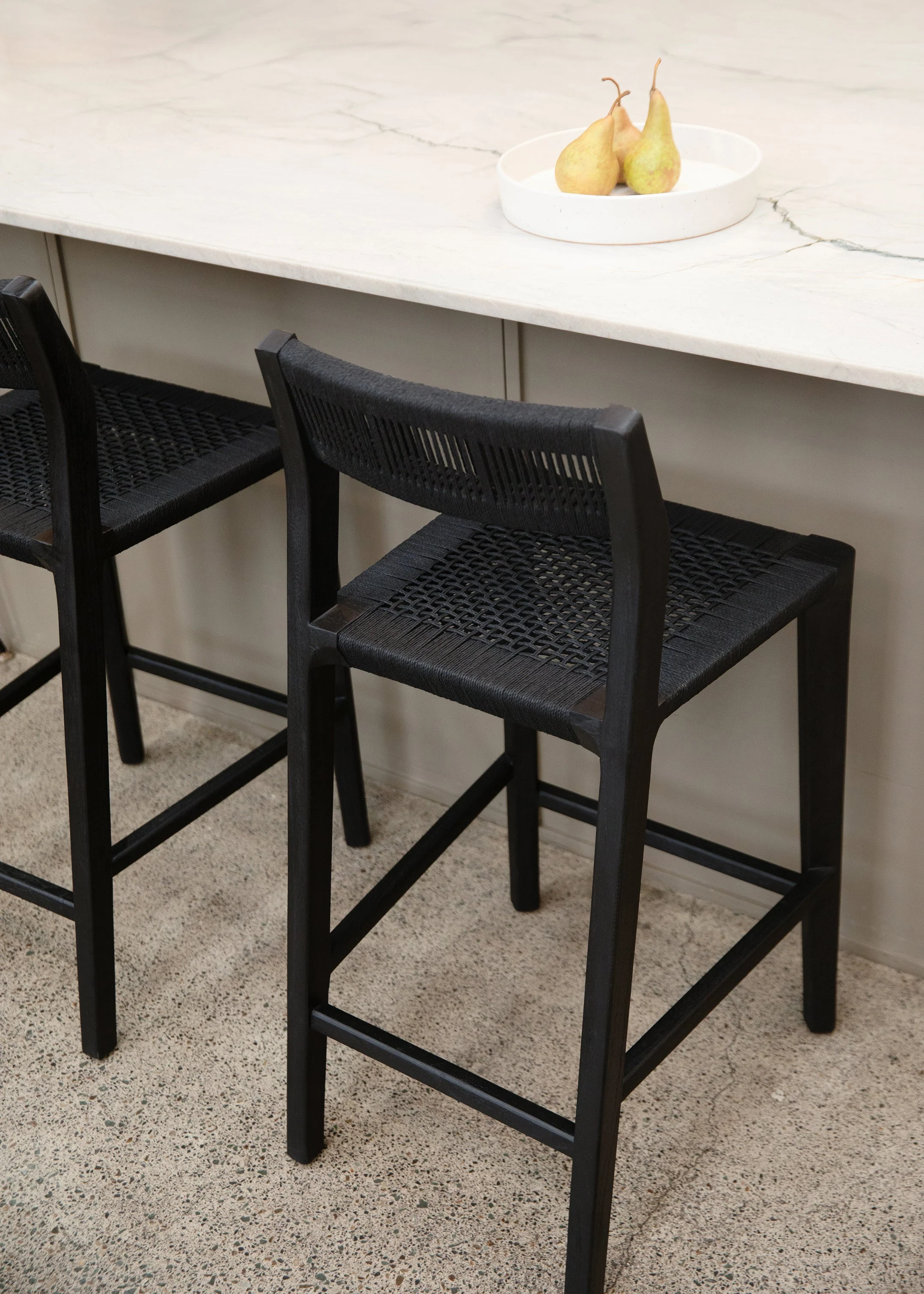 Glide Luxe Stool / Black Loom - Image 8