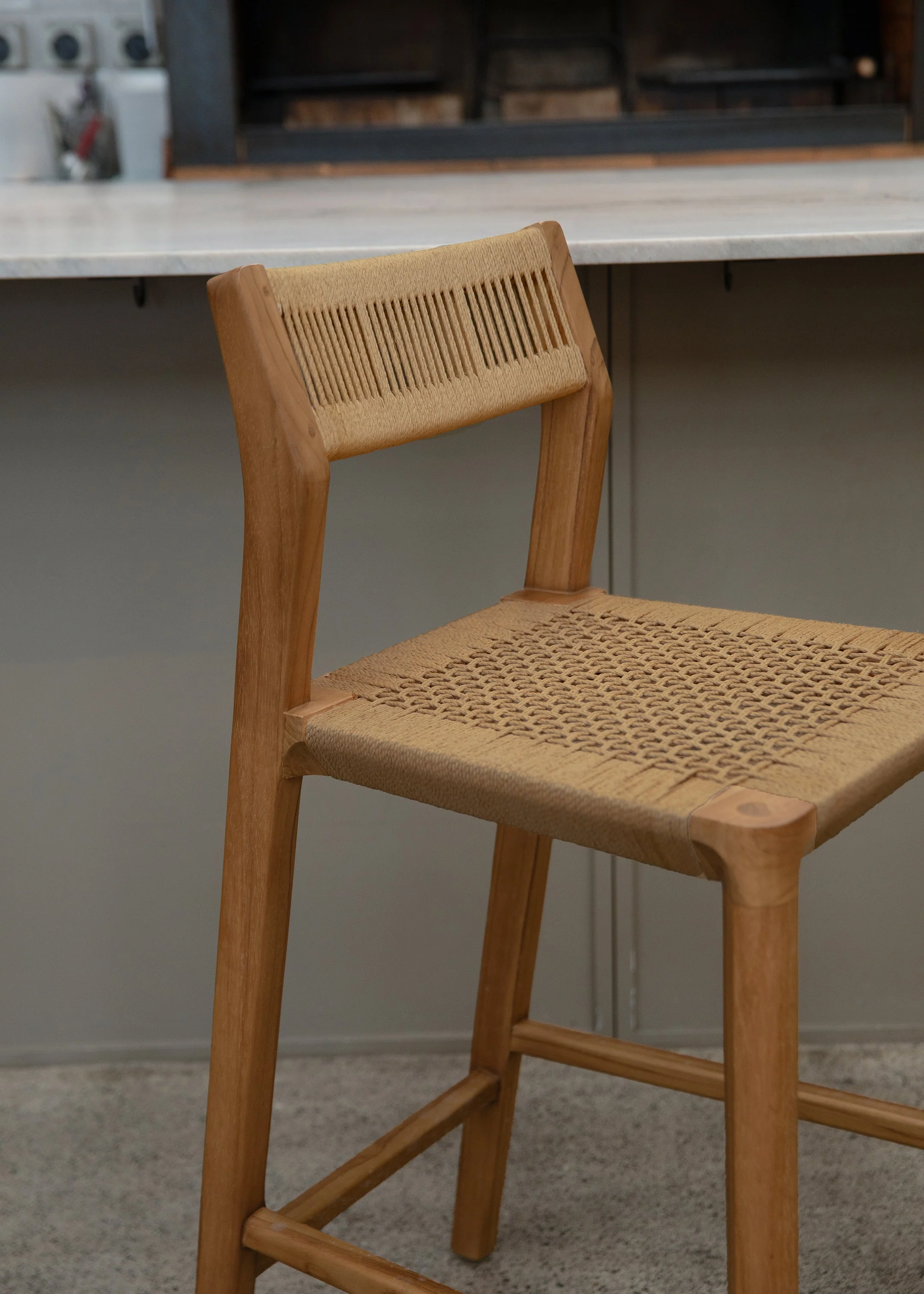 Glide Luxe Stool / Natural Loom - Image 10