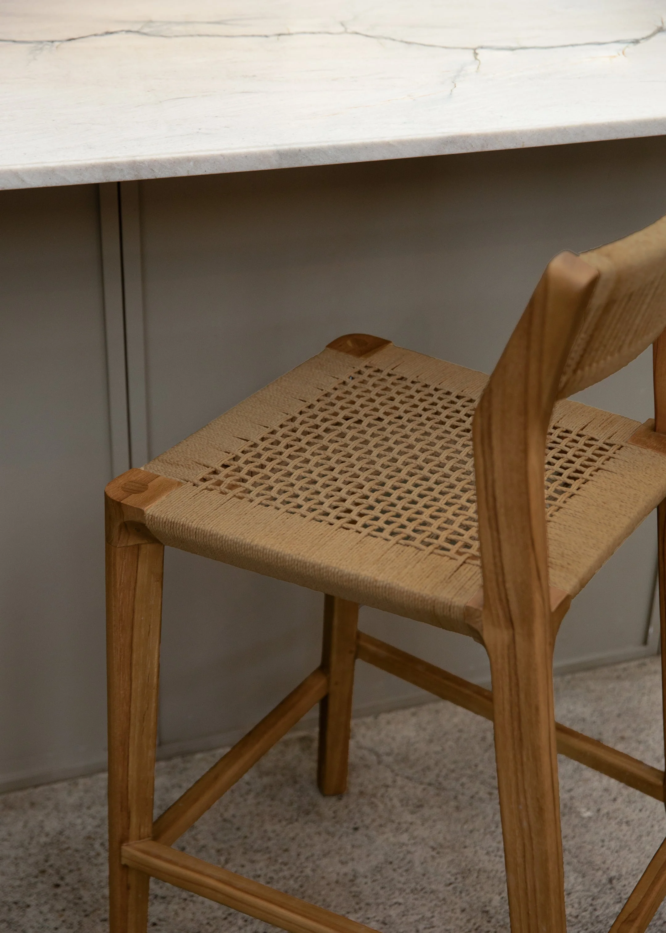 Glide Luxe Stool / Natural Loom - Image 11