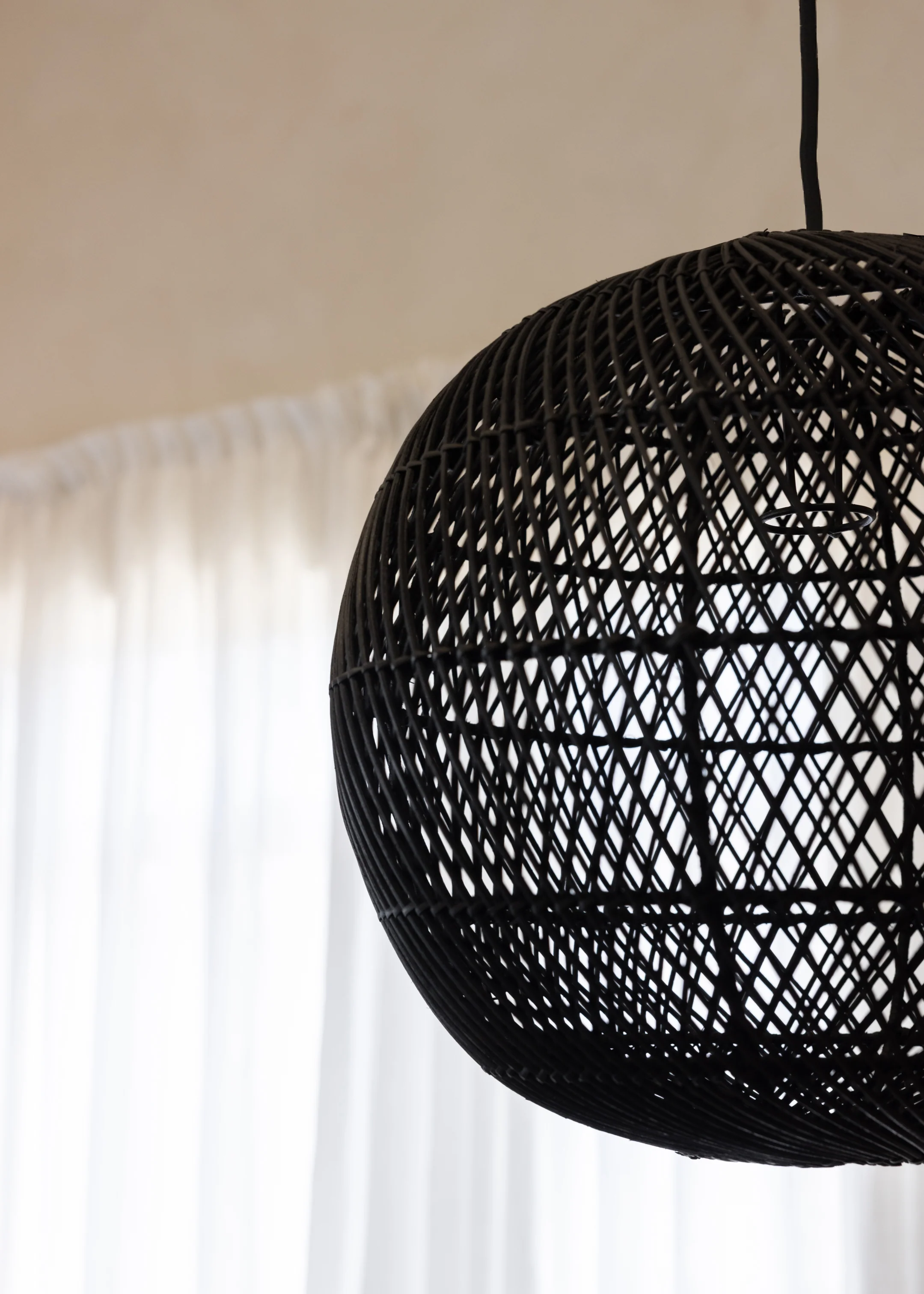 Globe Pendant / Black - Image 2
