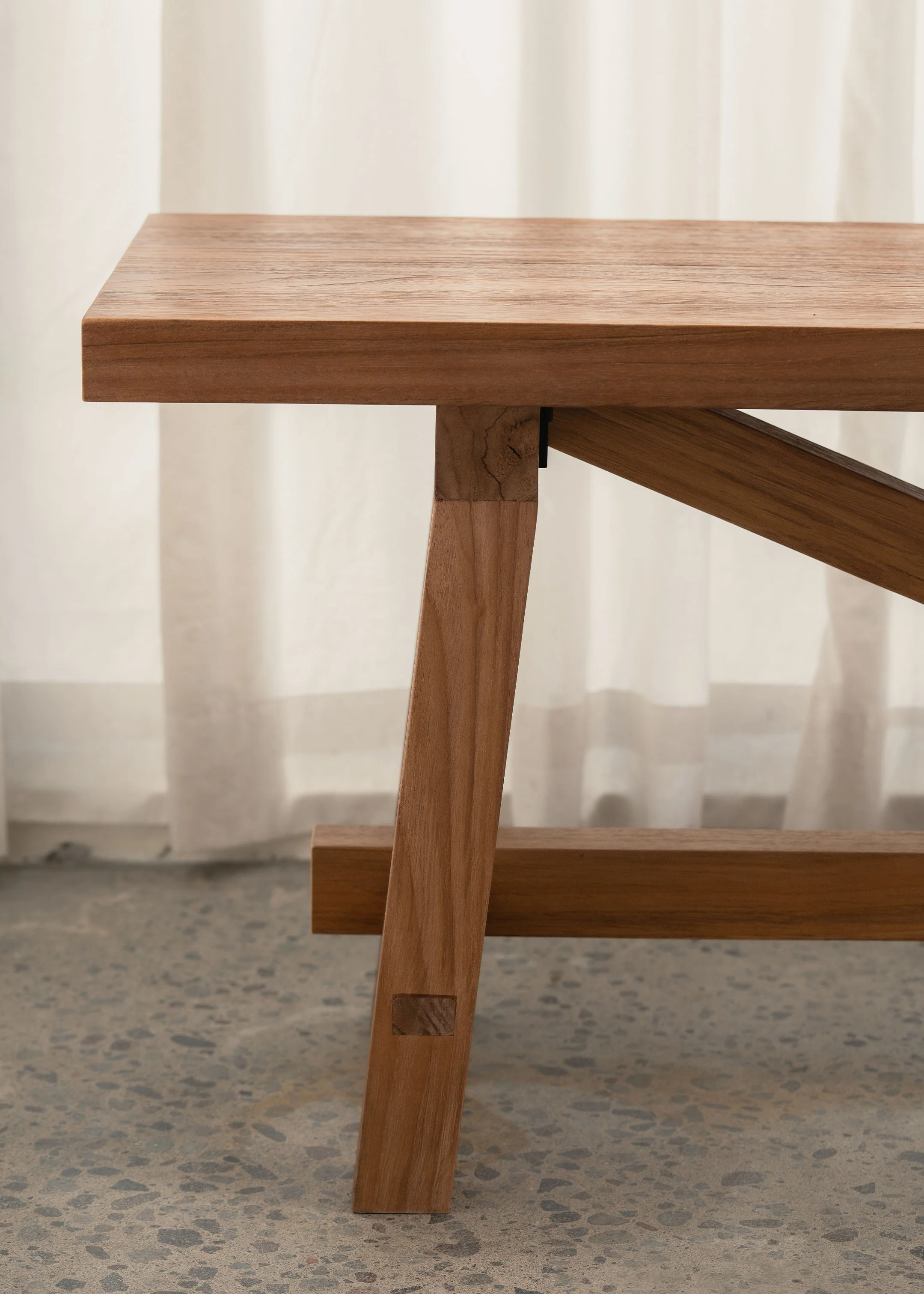 Hani Bench Seat / Dark Teak - Image 6