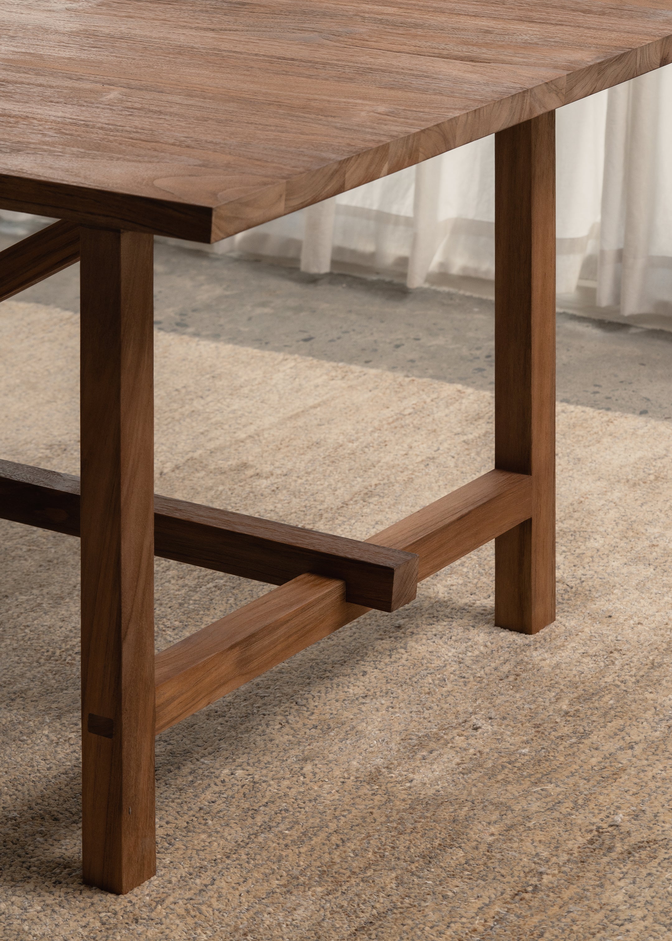 Hani Dining Table / Dark Teak - Image 14
