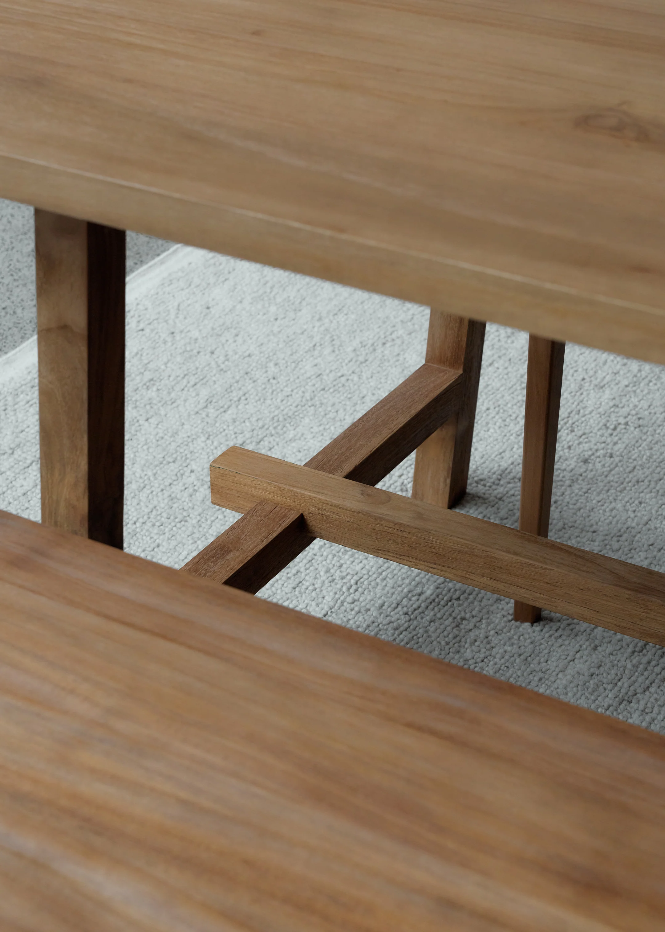 Hani Dining Table / Dark Teak - Image 7