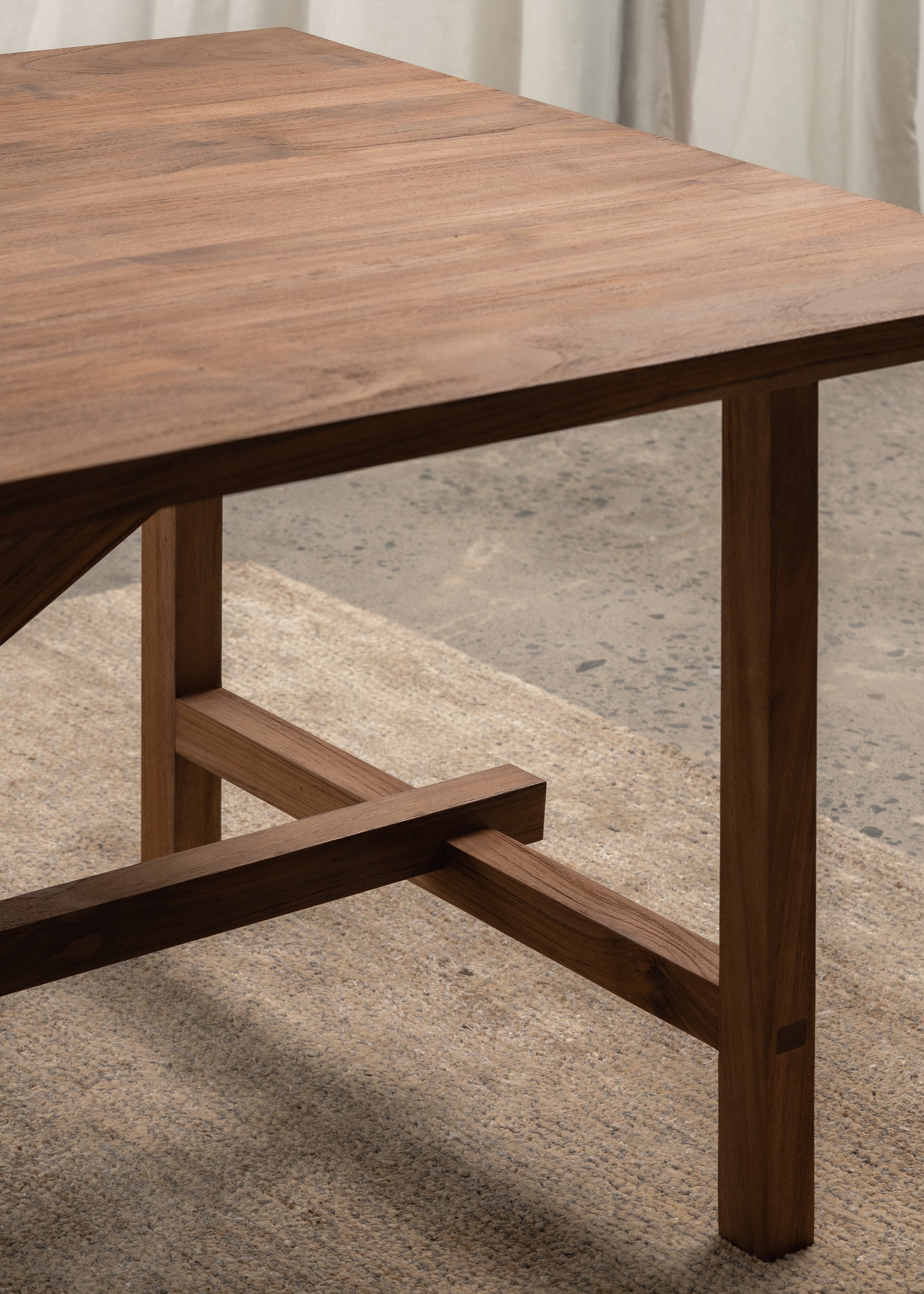 Hani Dining Table / Dark Teak - Image 8