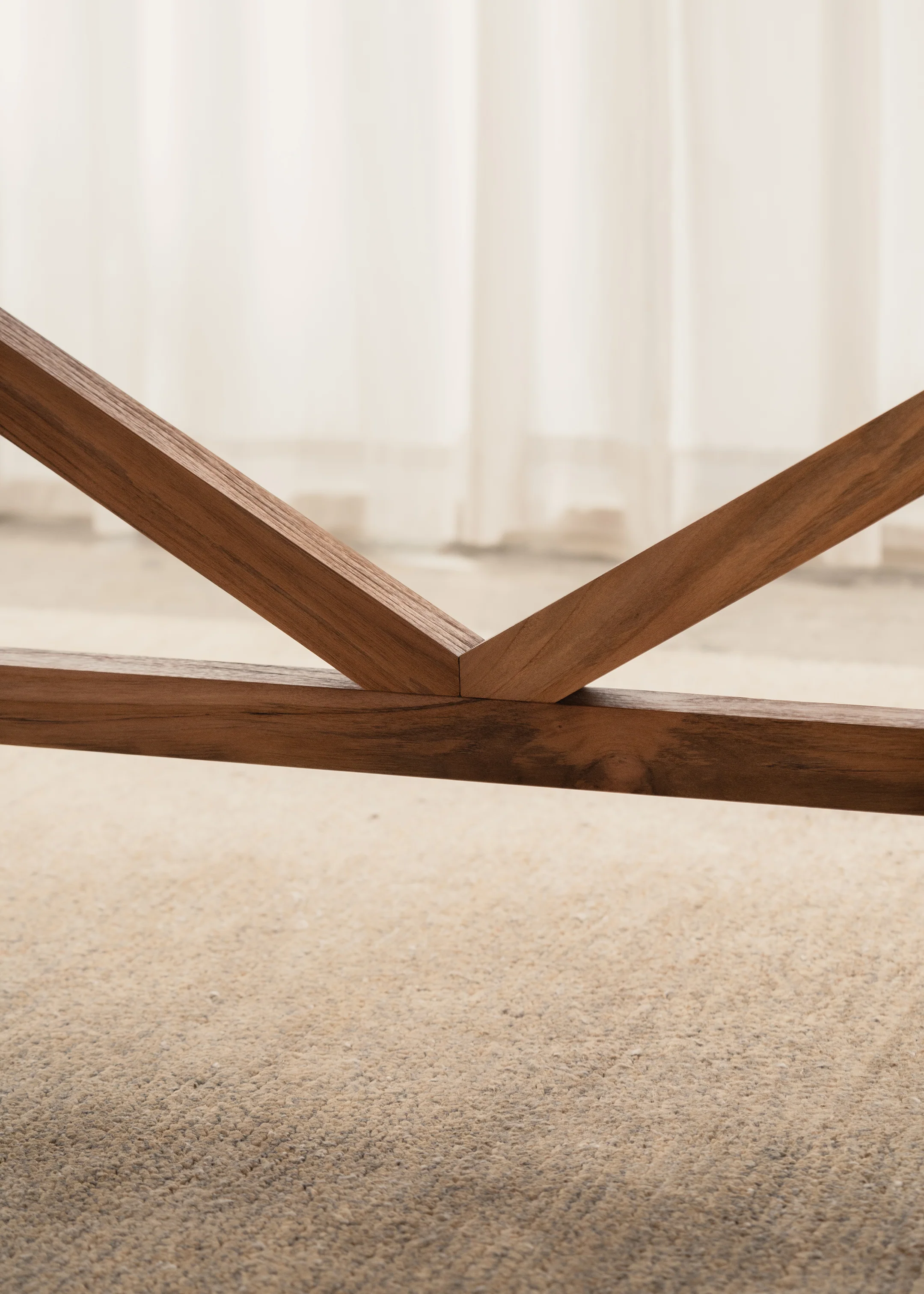 Hani Dining Table / Dark Teak - Image 9
