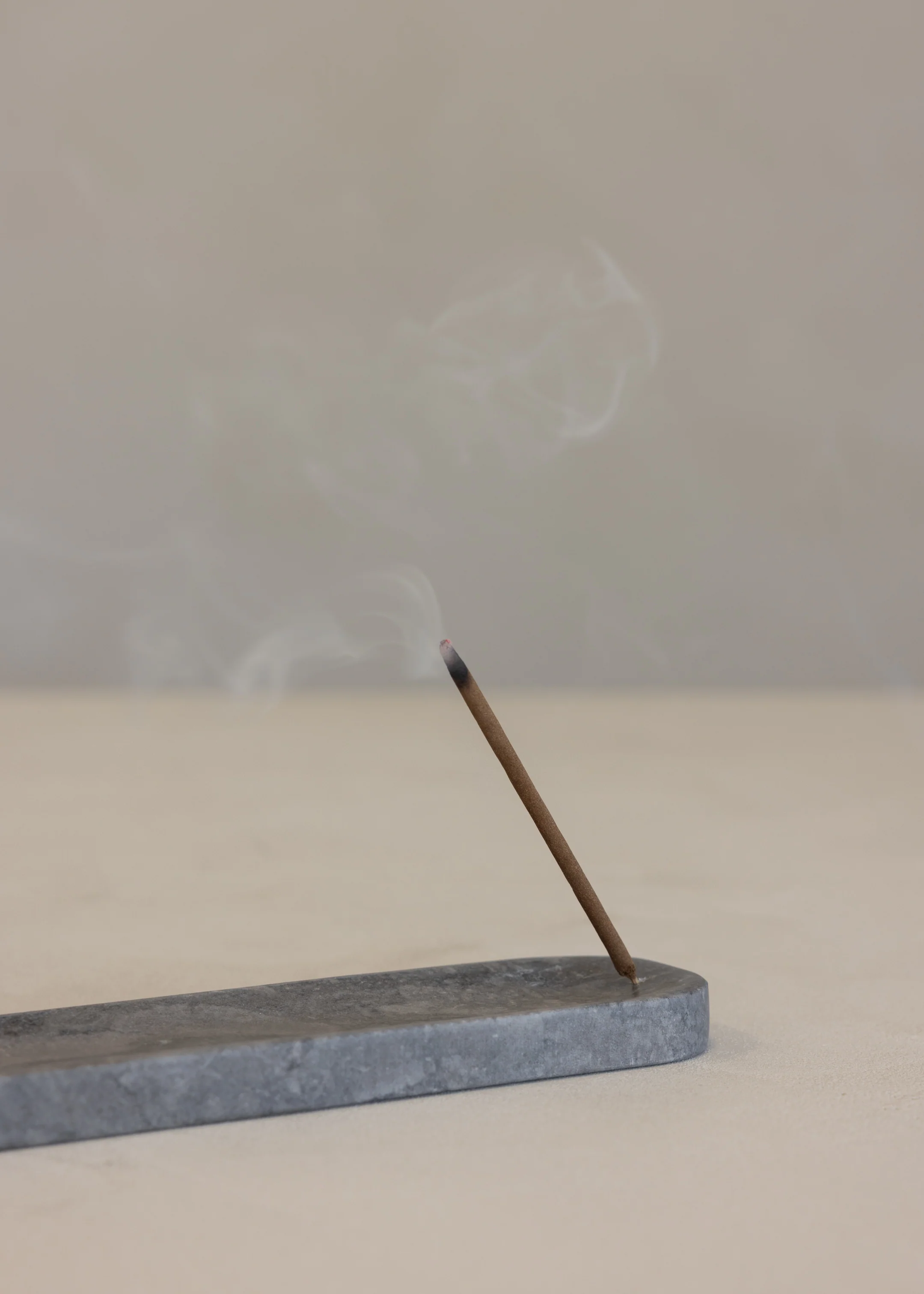 Isha Marble Incense Tray / Black - Image 5