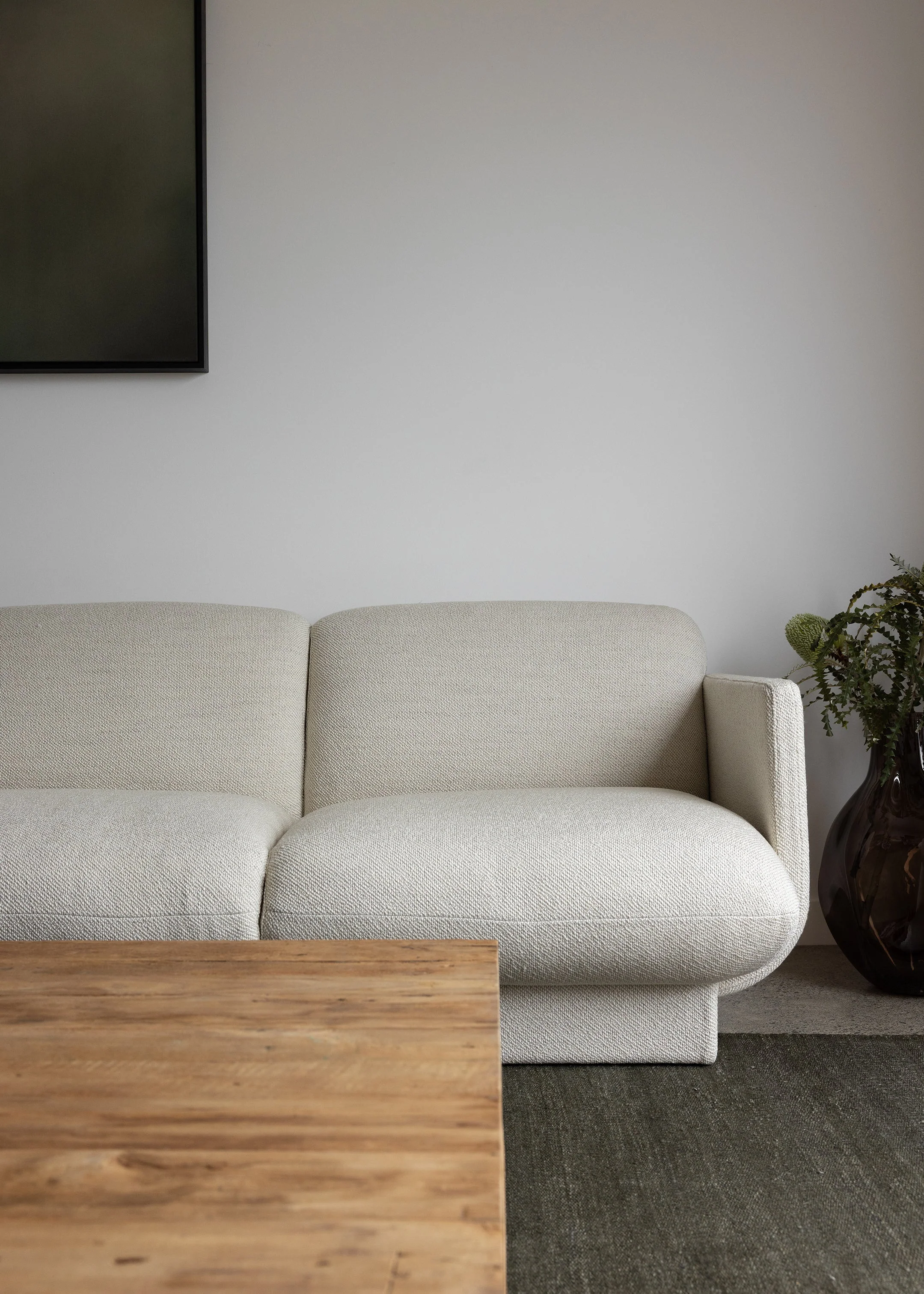 Ivy 3 Seater Sofa / Natural - Image 4