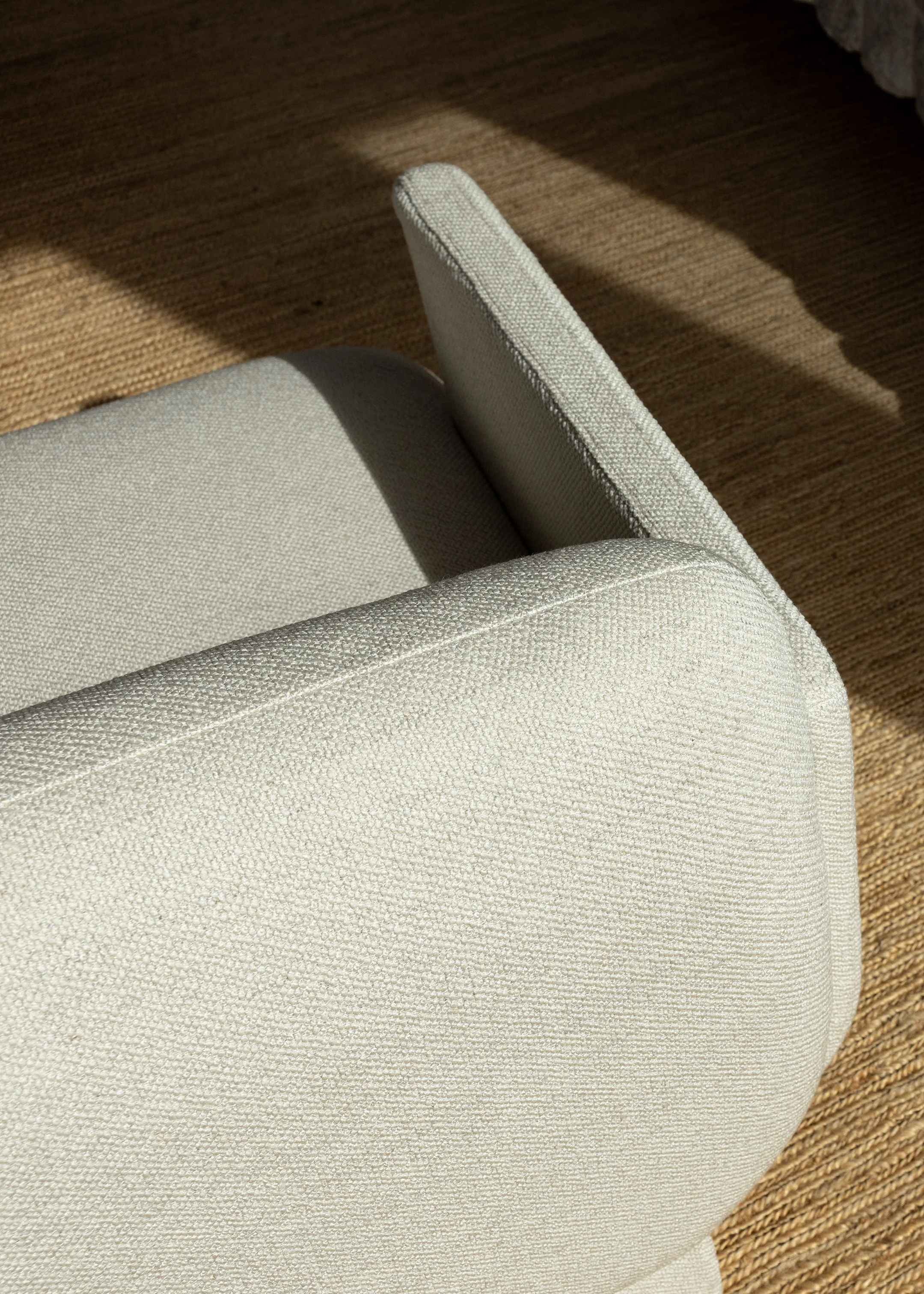 Ivy 3 Seater Sofa / Natural - Image 5