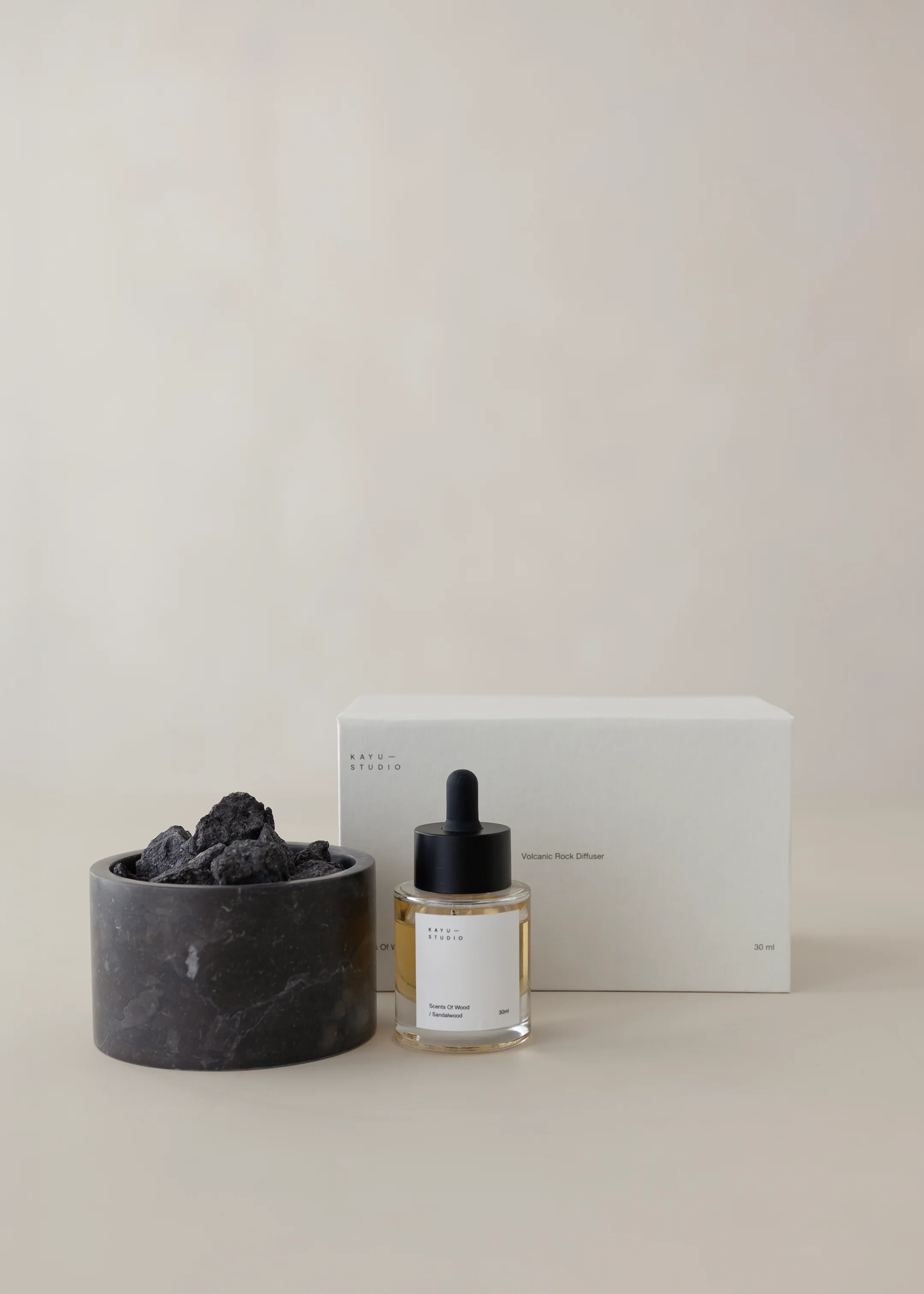 Kayu Signature Volcanic Rock Diffuser / Sandalwood - Image 3