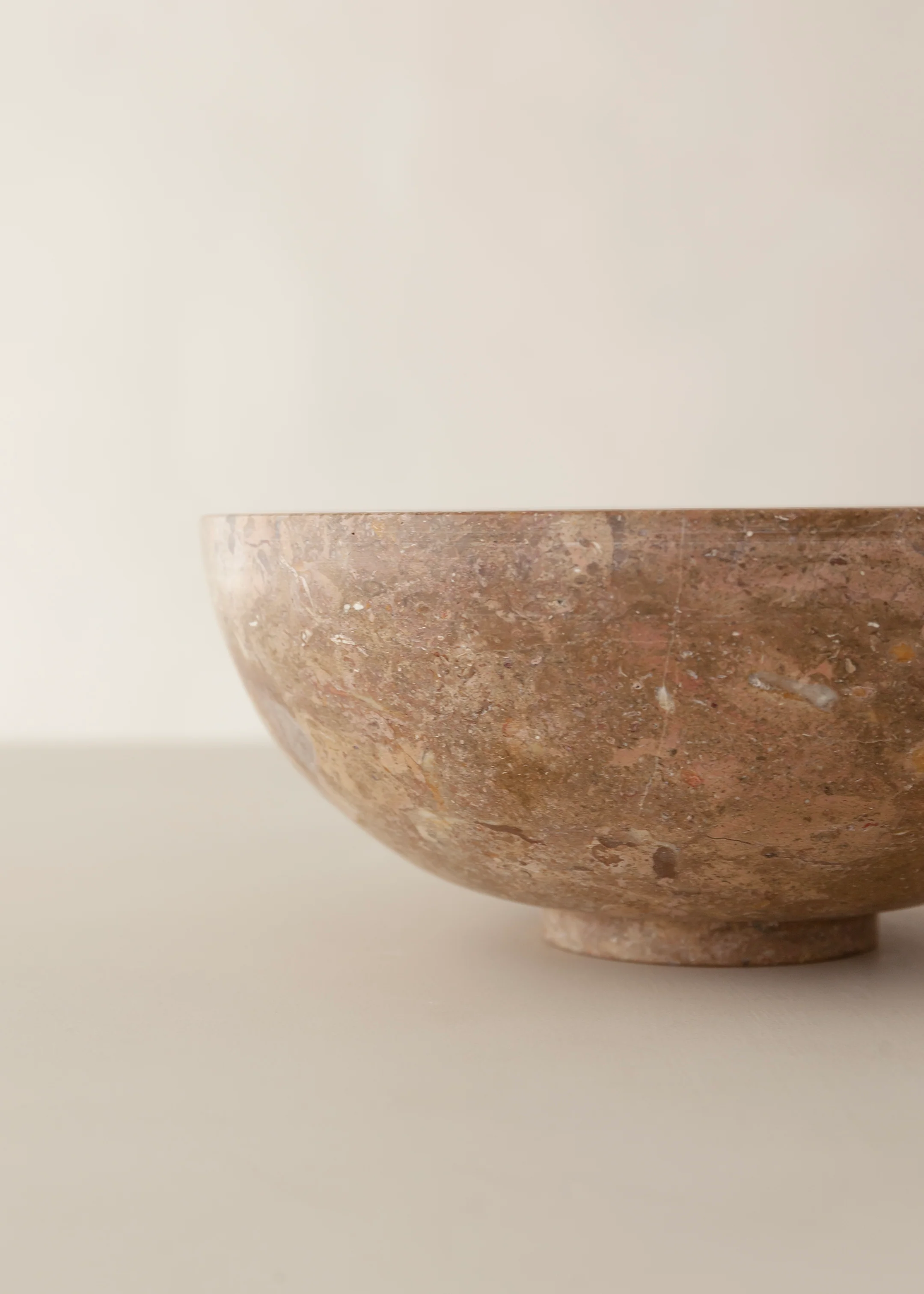 Koji Marble Bowl / Pink Taupe - Image 3