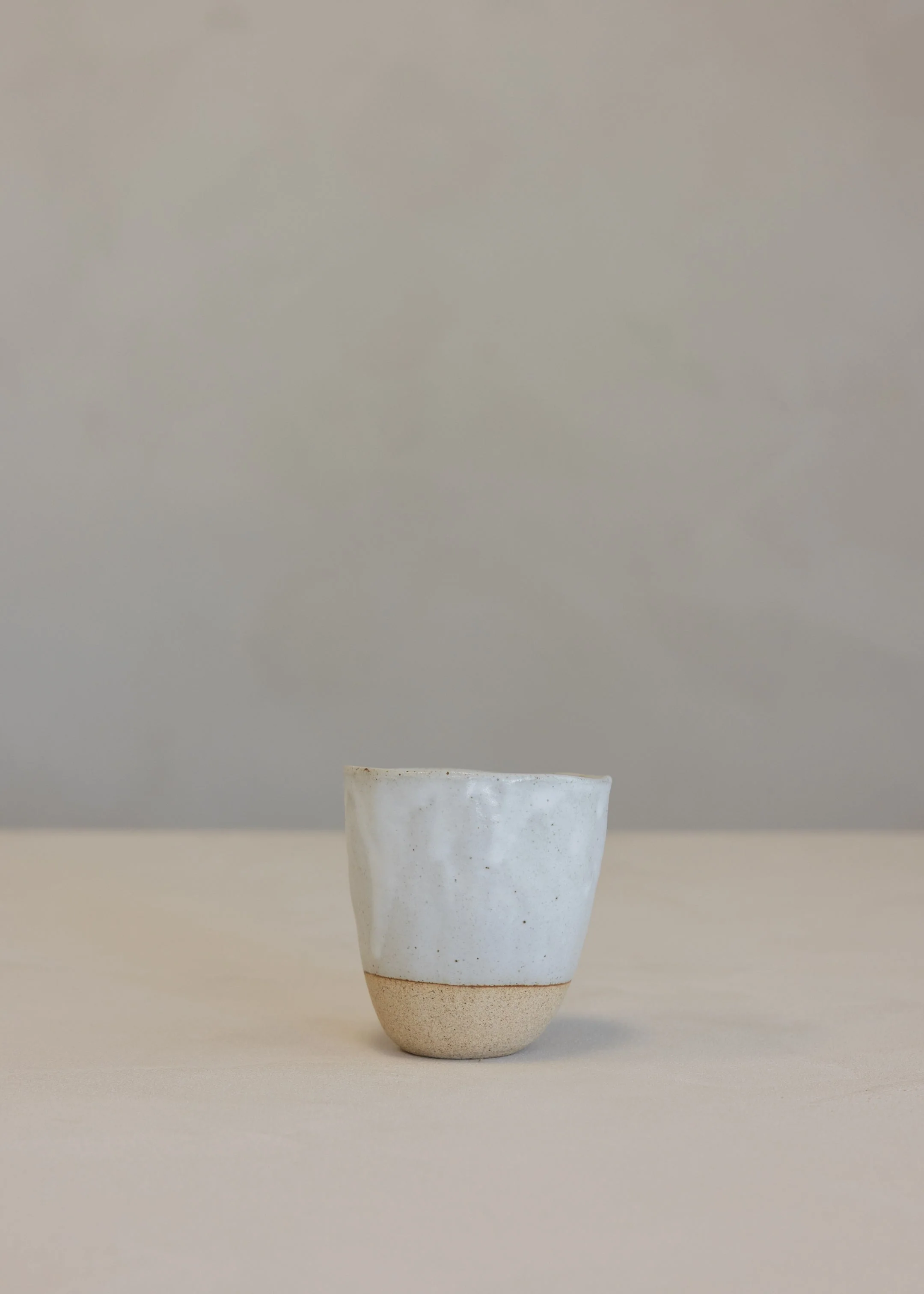 Large Organic Cup / White - Image 4