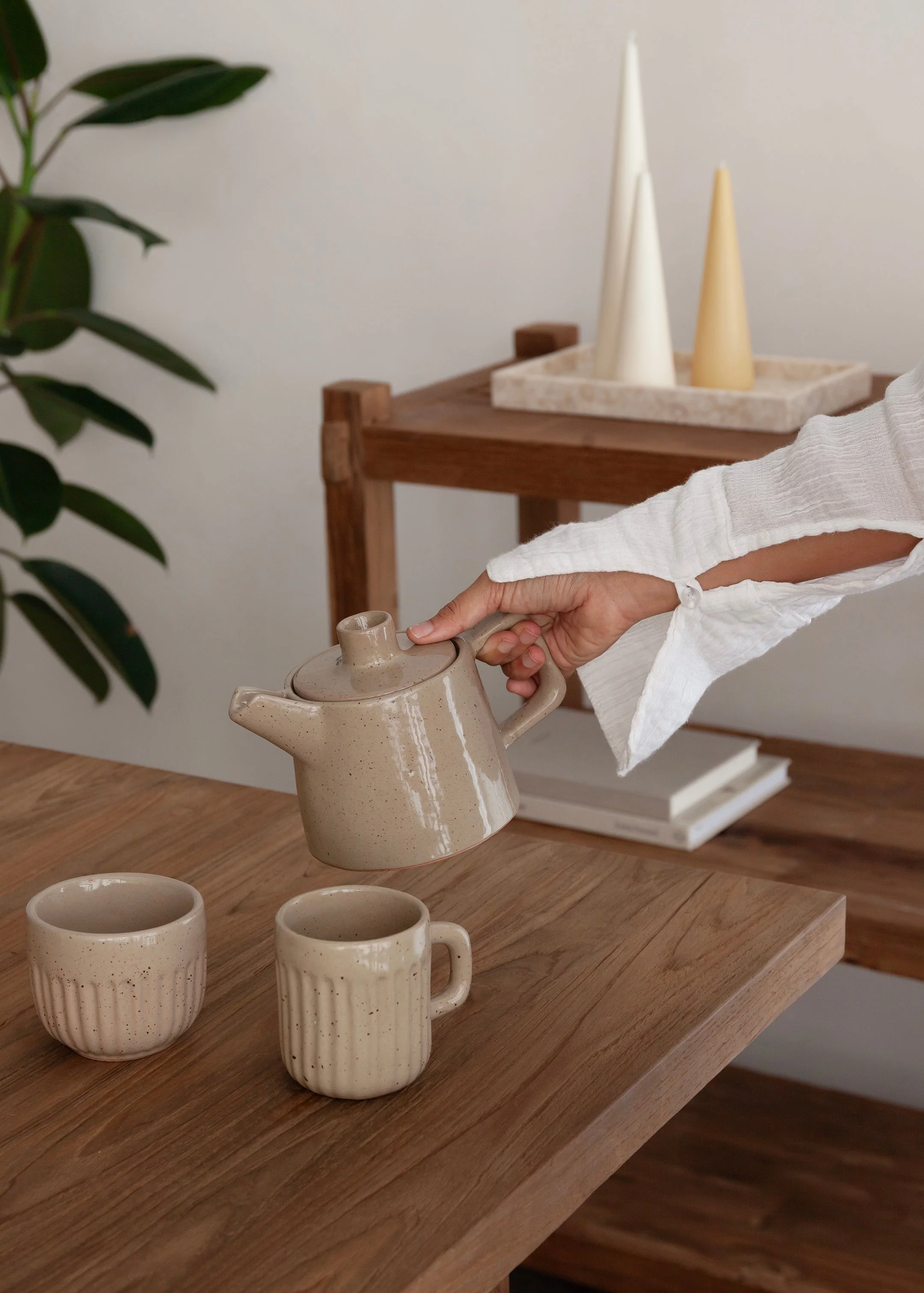 Meru Cup / Speckled Cream - Image 5