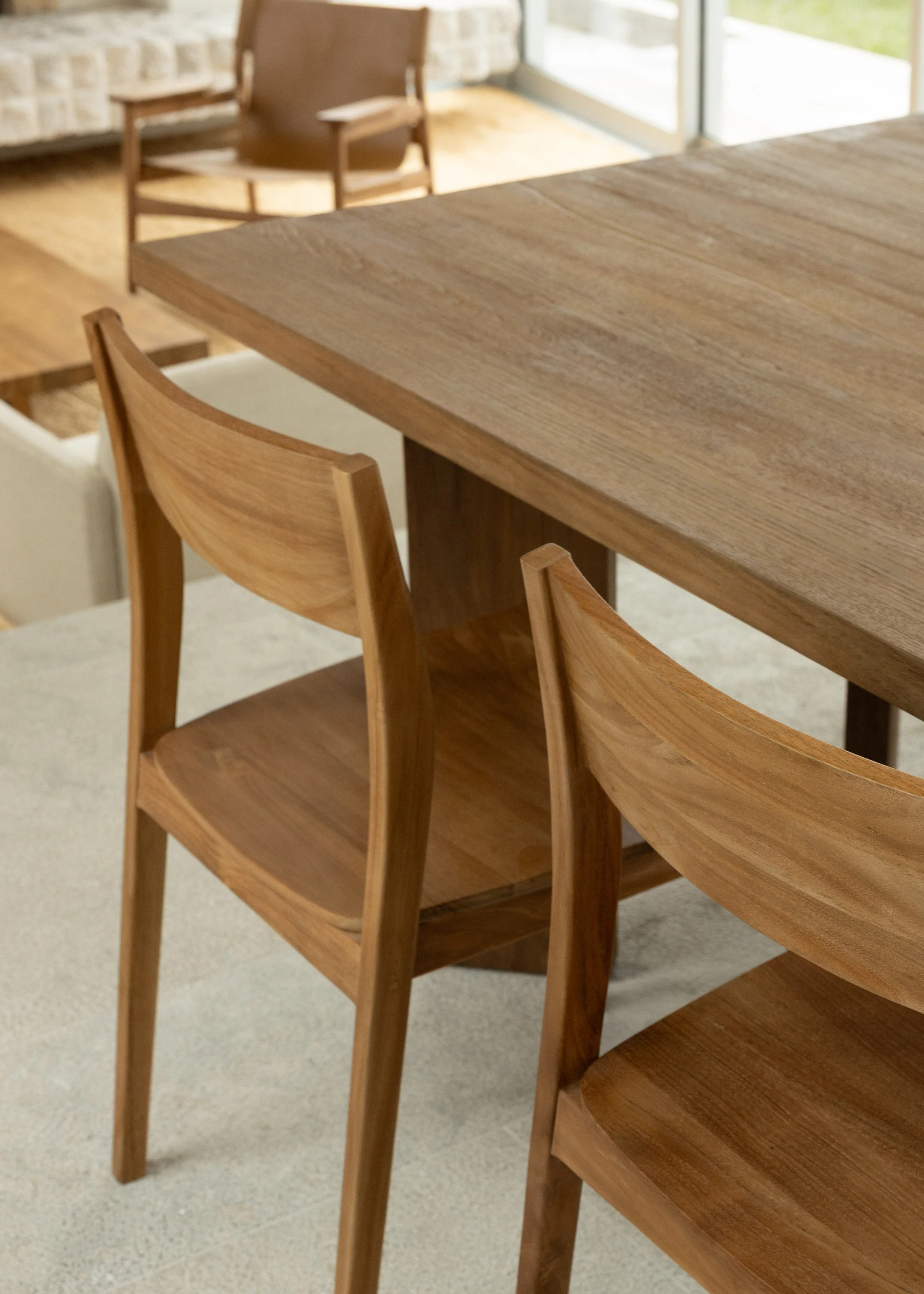 Mizu Dining Chair / Dark Teak - Image 11
