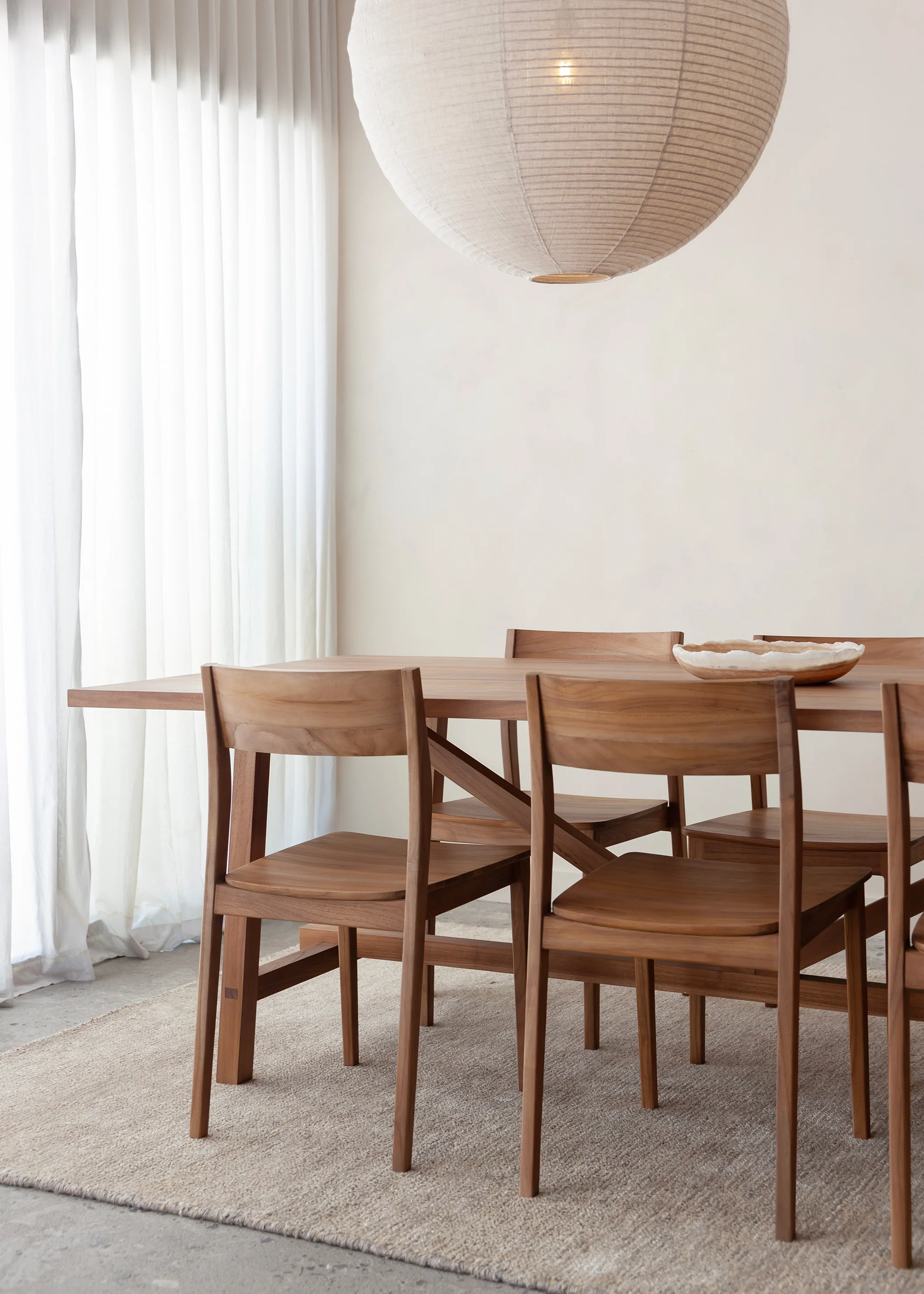 Mizu Dining Chair / Dark Teak - Image 7