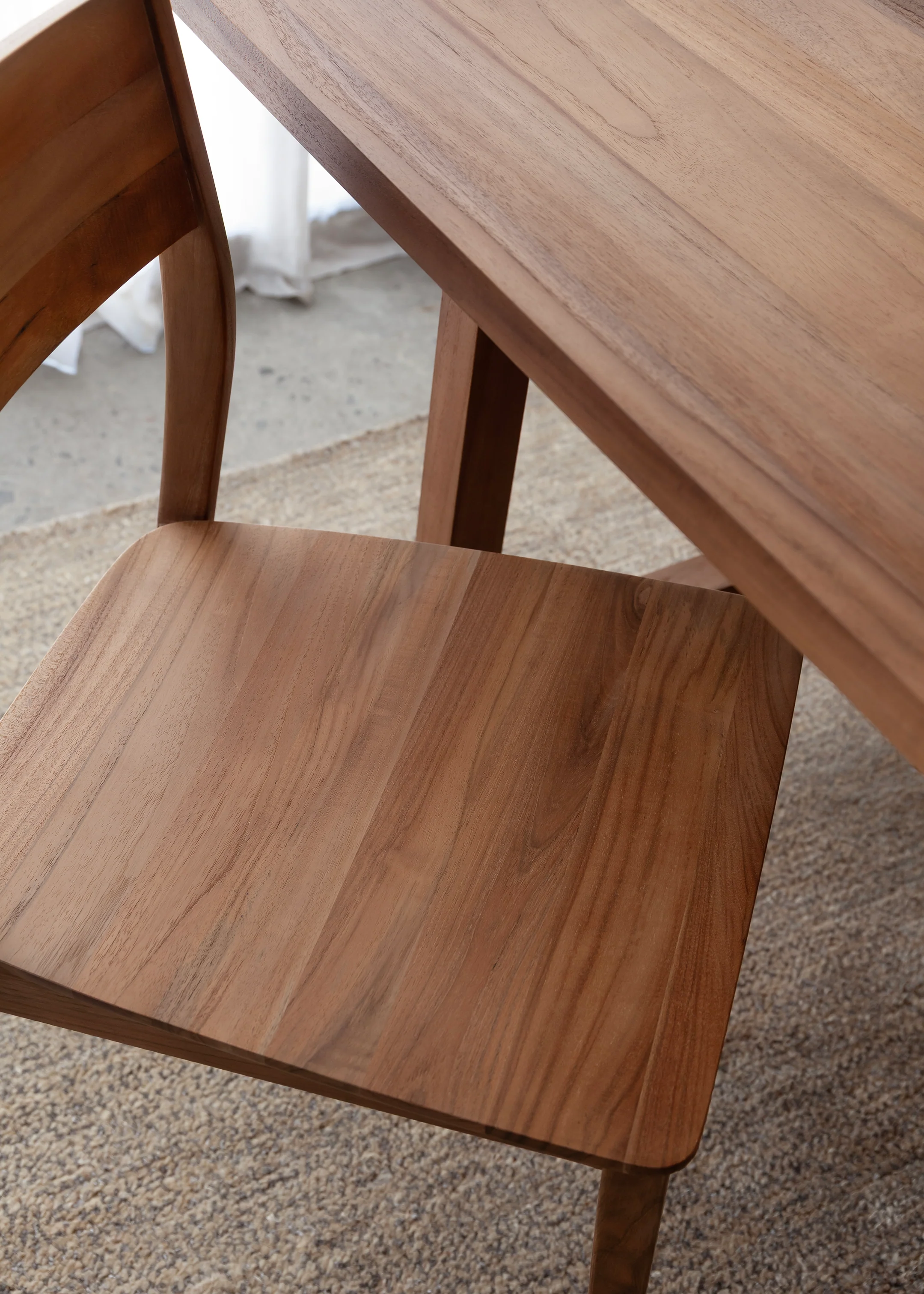 Mizu Dining Chair / Dark Teak - Image 9