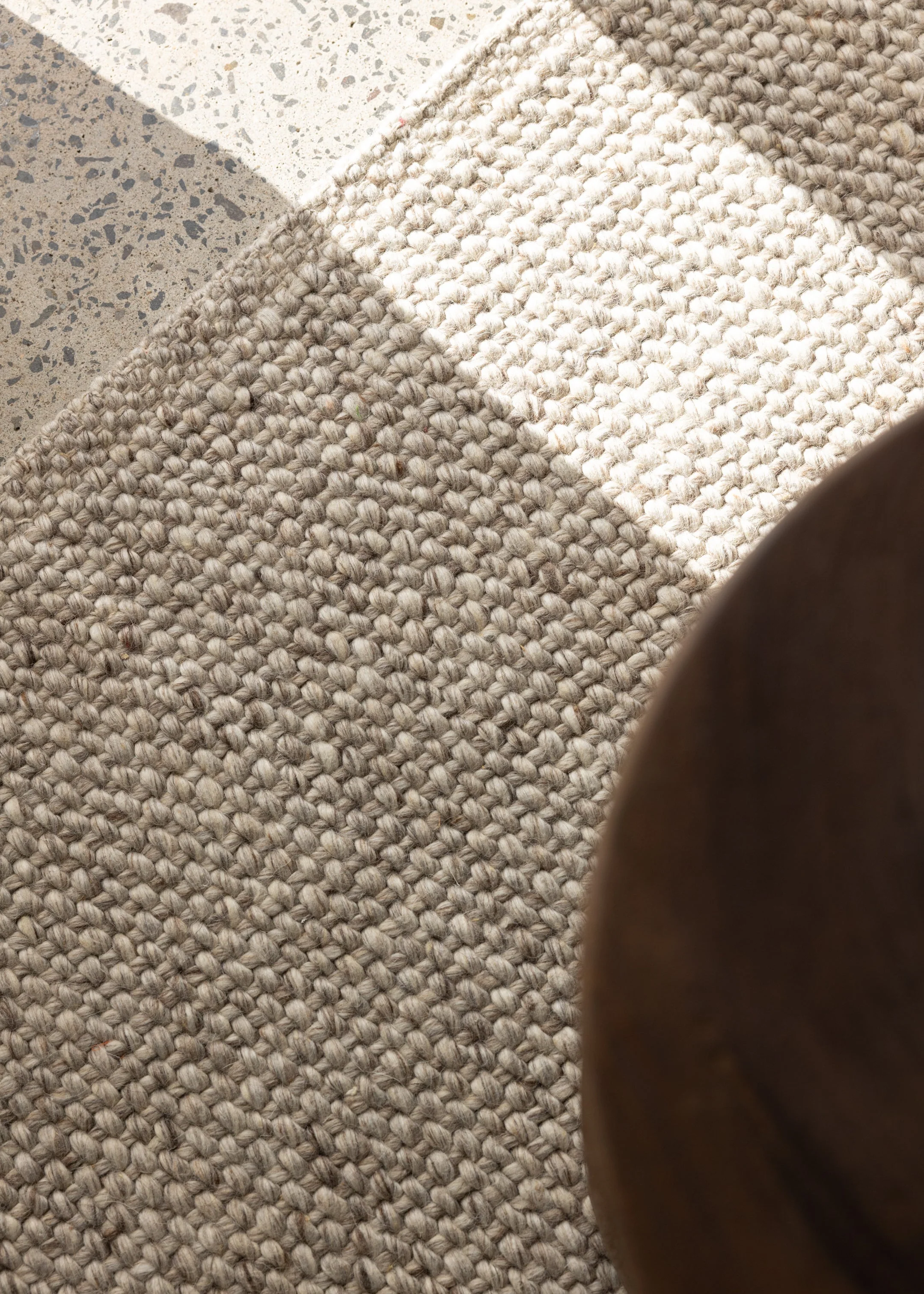 Nebraska Floor Rug / Pebble - Image 4