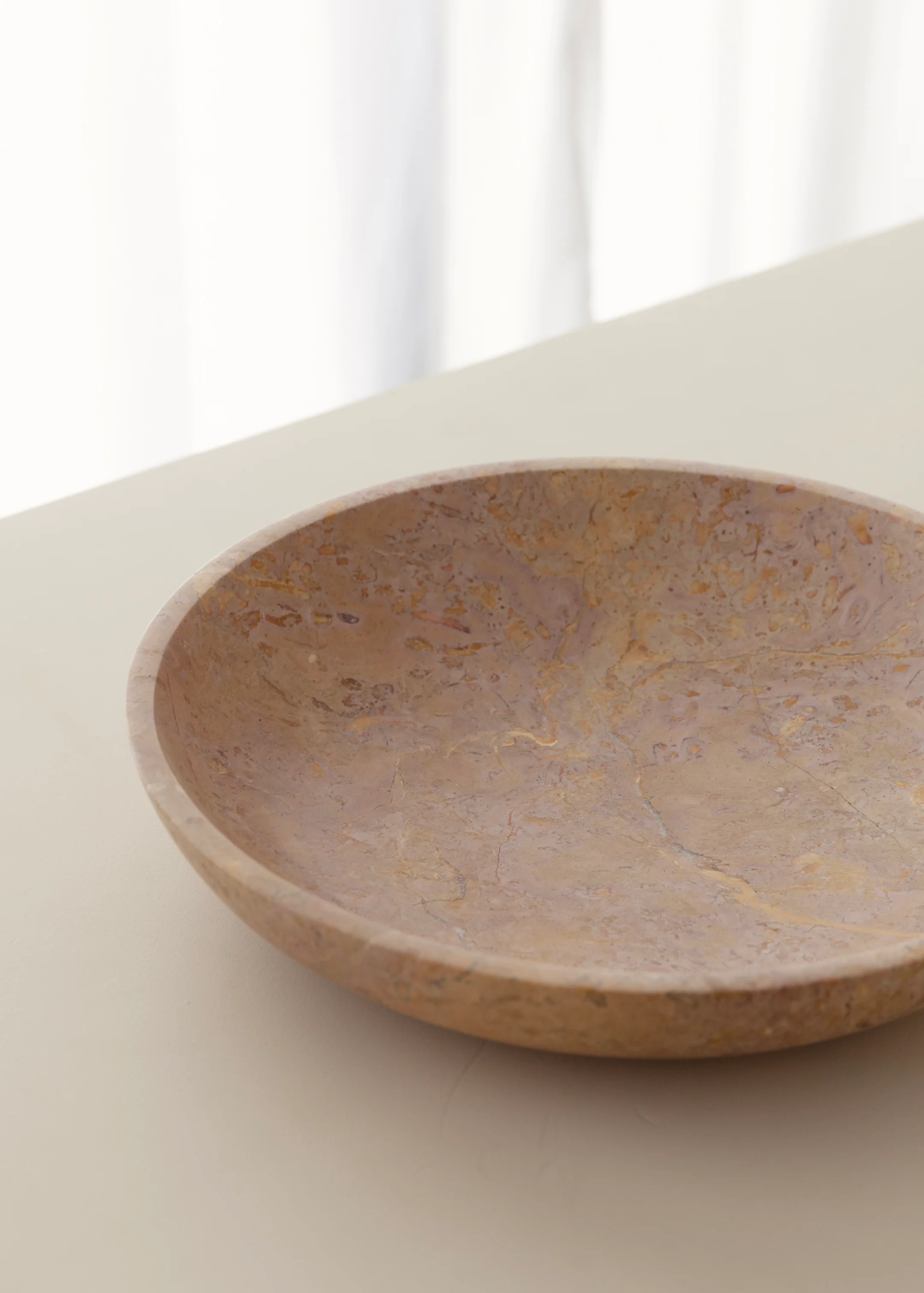 Nuru Marble Bowl / Pink Taupe - Image 5
