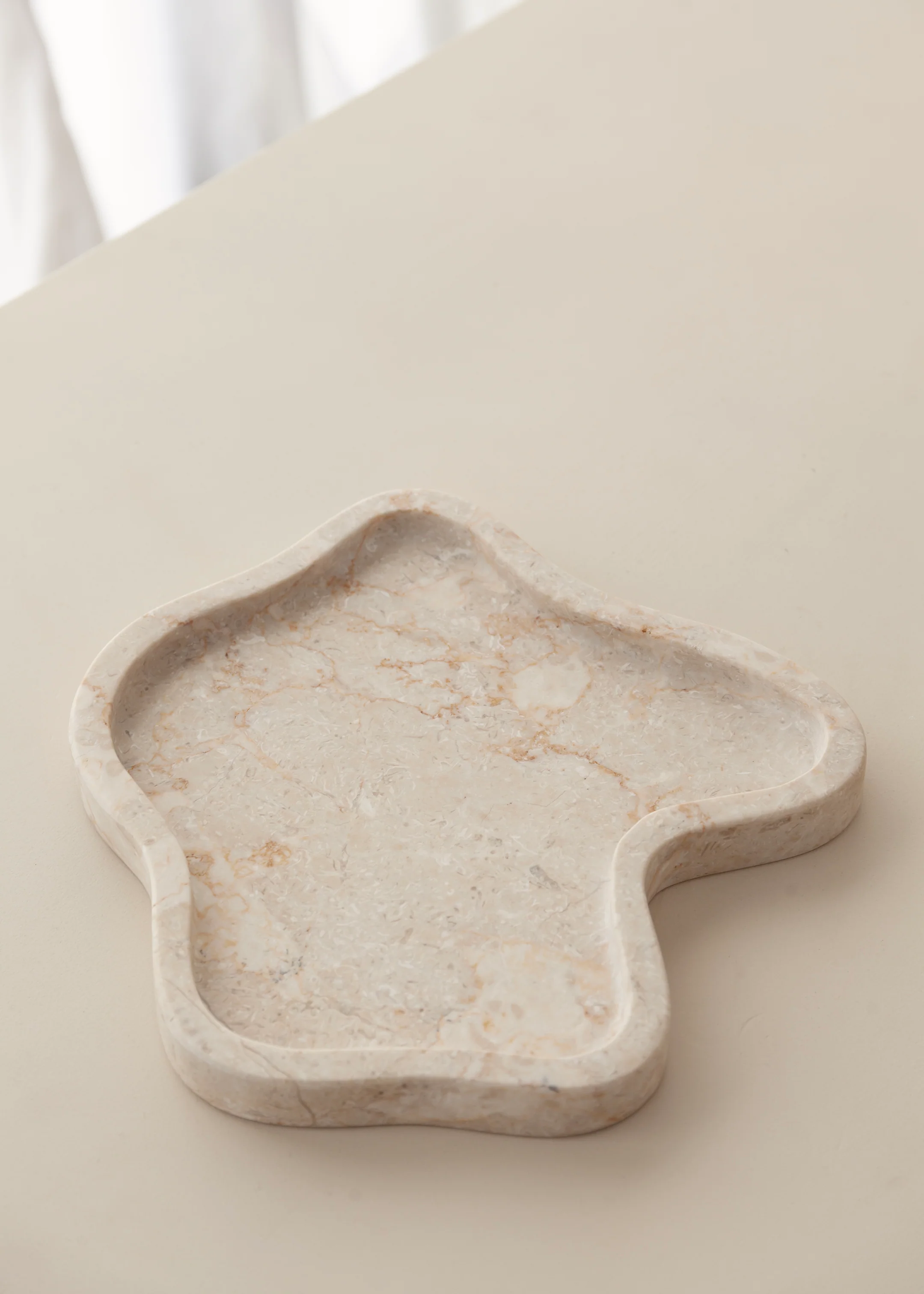 Oda Marble Tray / Cream - Image 4