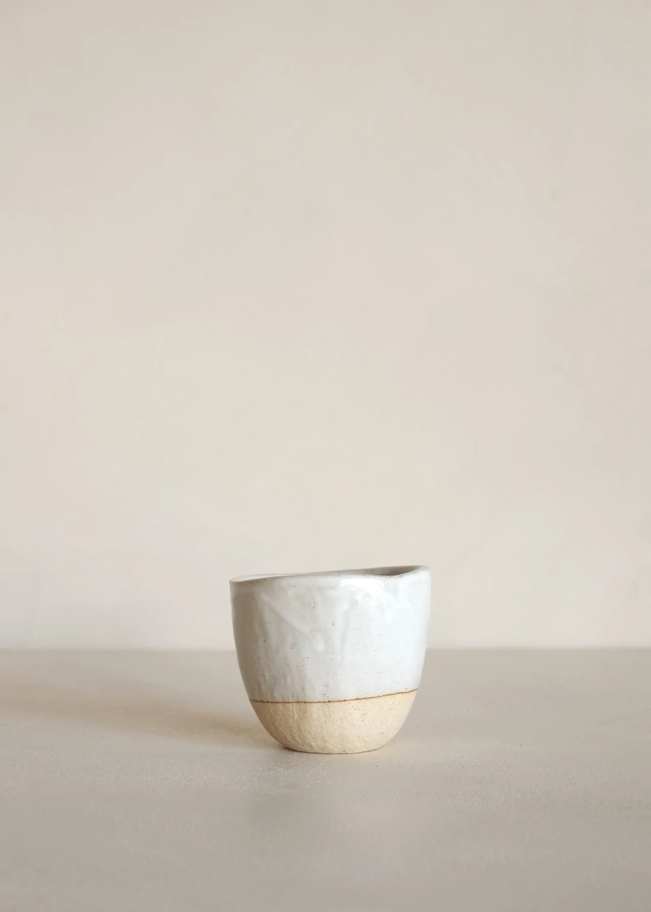 Organic Cup / White