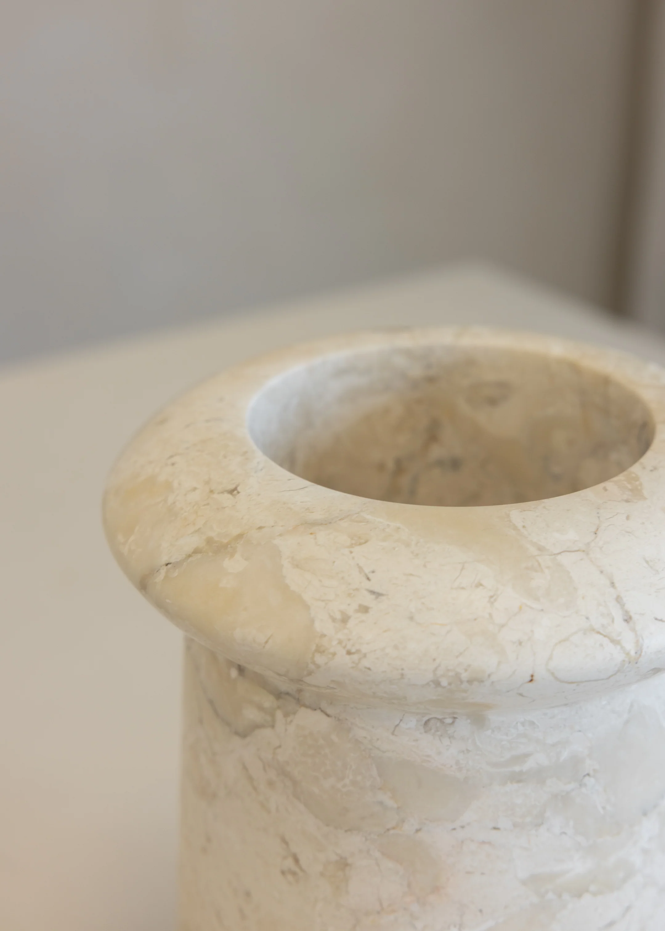 Pedra Marble Vessel / Cream - Image 3