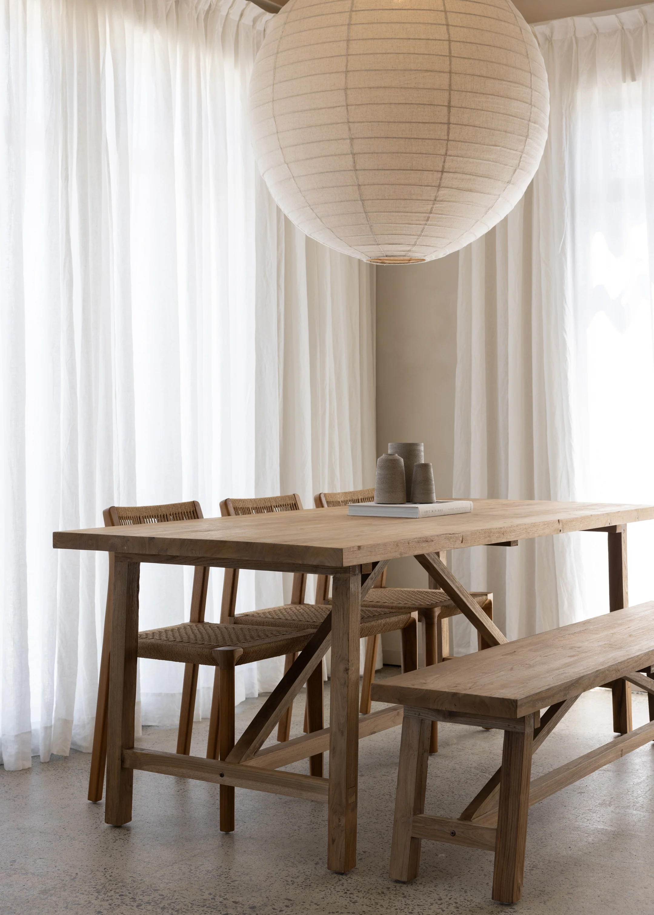 Saji Bench Seat / Dark Teak - Image 3