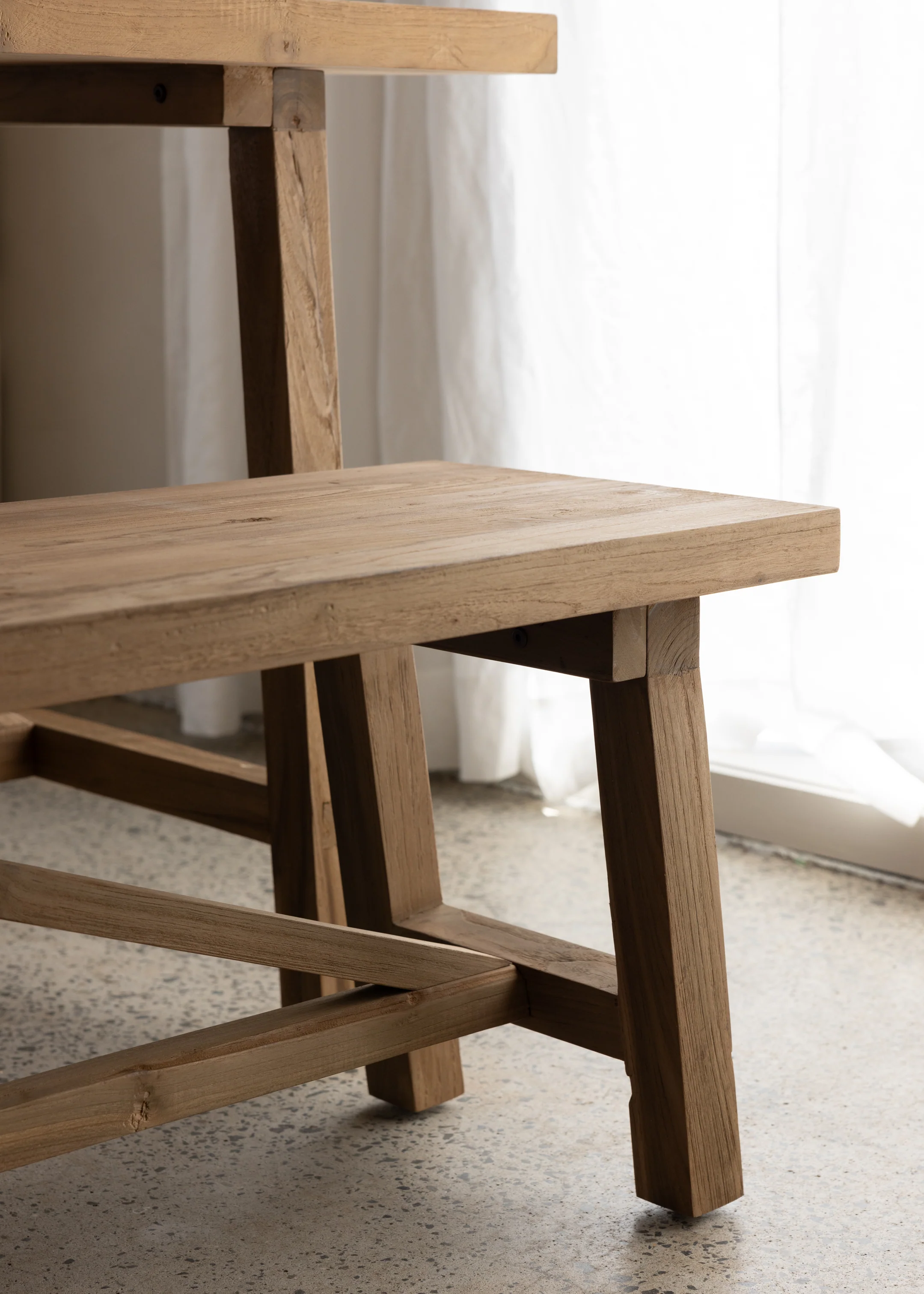Saji Bench Seat / Dark Teak - Image 4