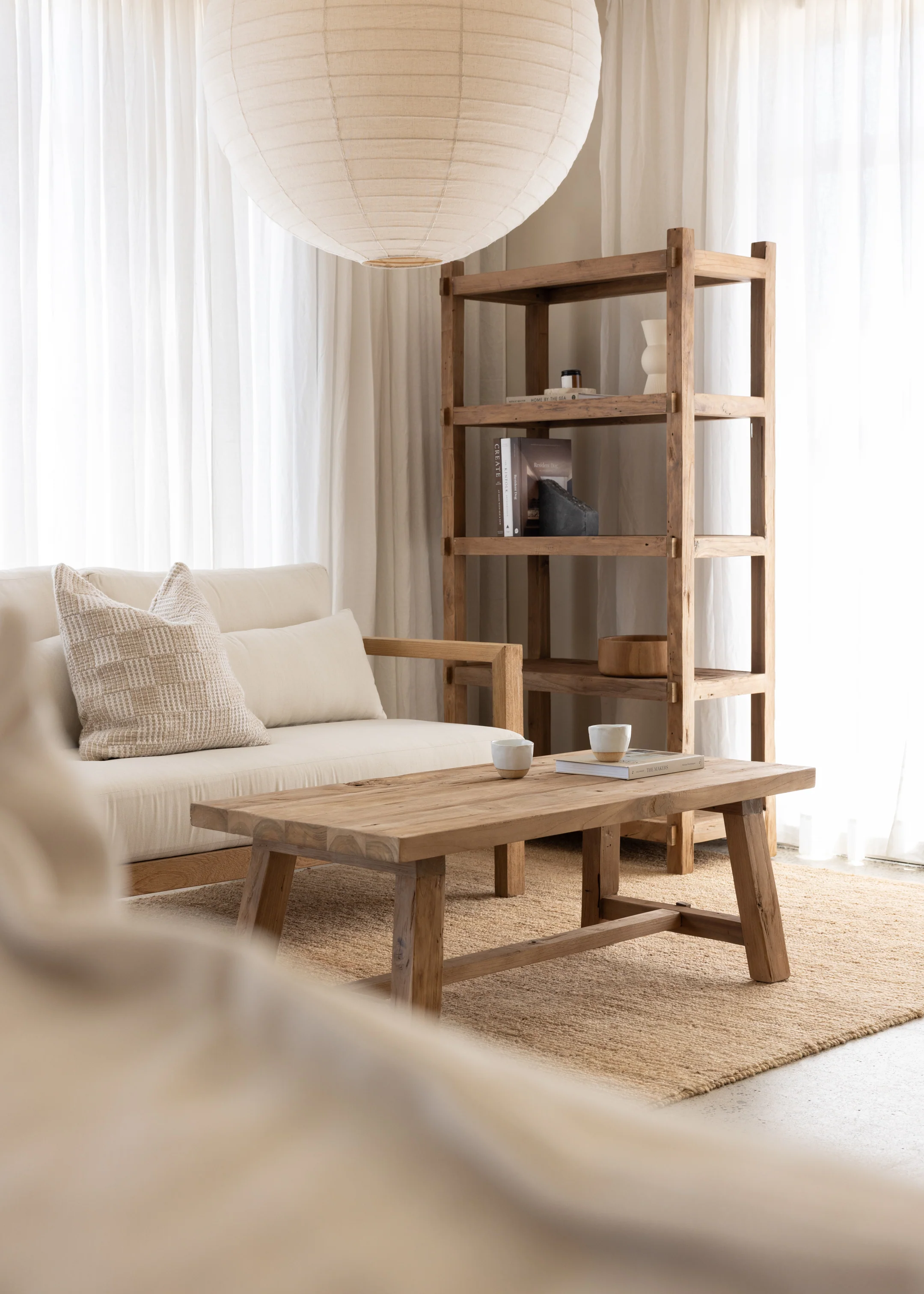 Settler Coffee Table / Dark Teak - Image 7