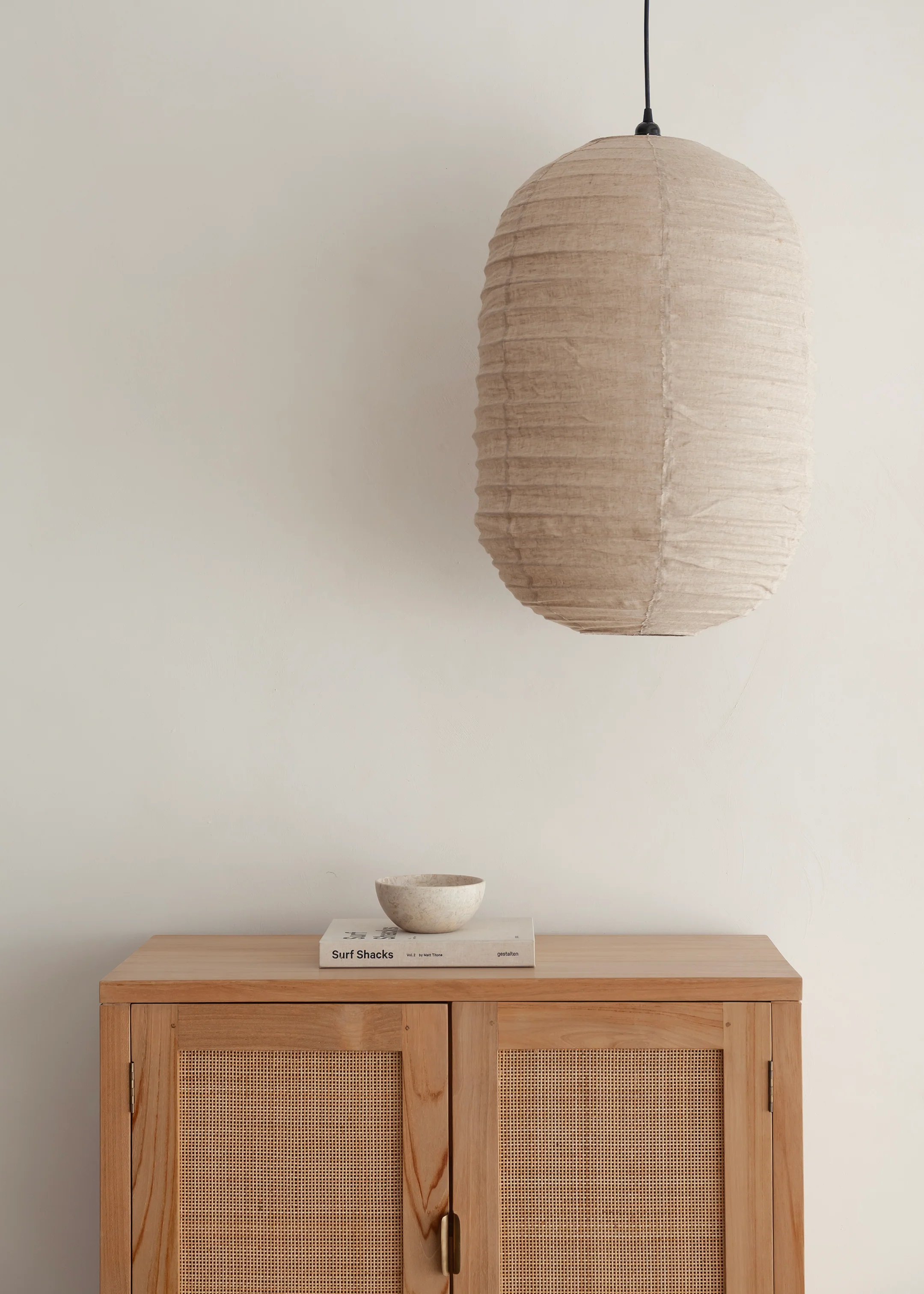 Shanti Linen Lantern / Natural - Image 3