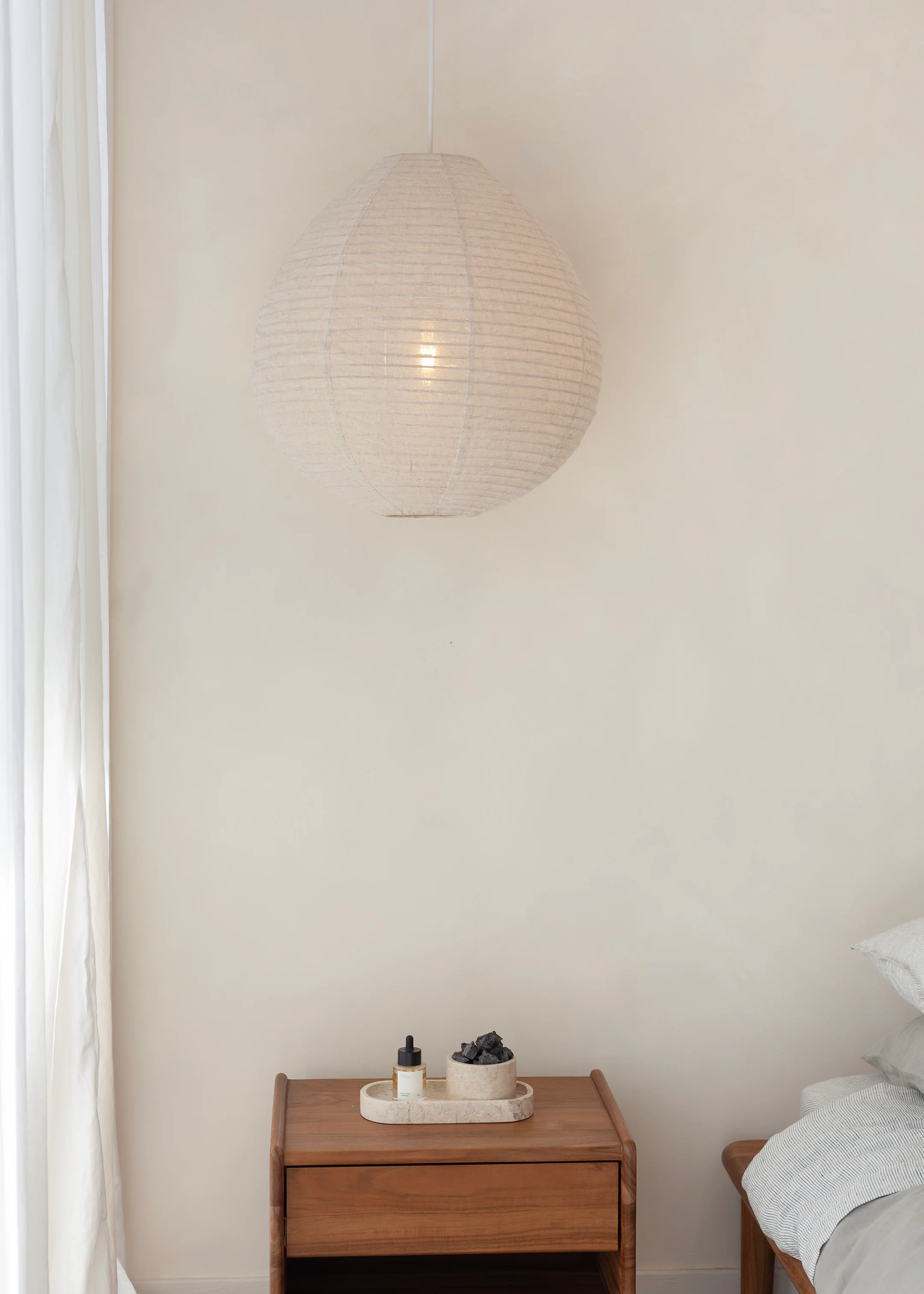 Soma Linen Lantern / Natural - Image 4
