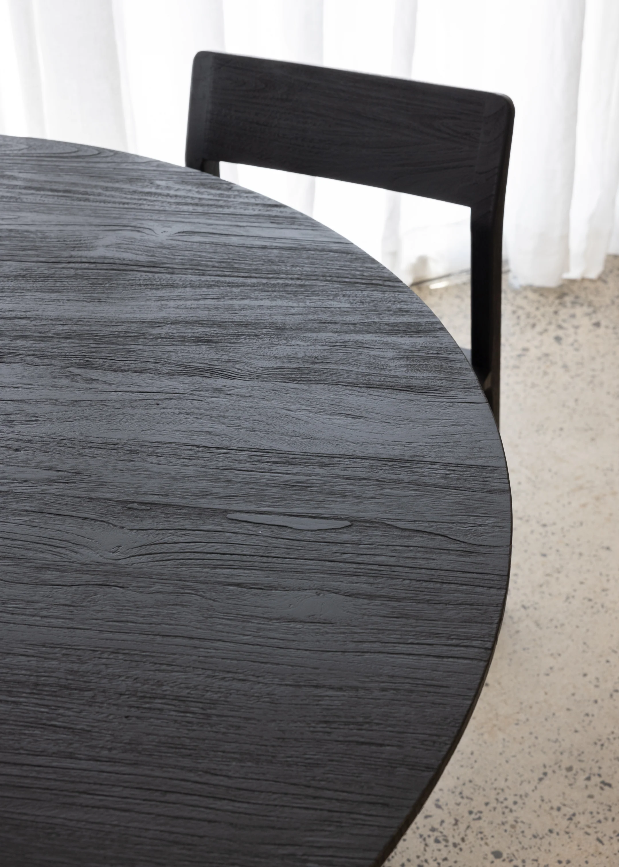 Tiram Dining Table / Black - Image 4